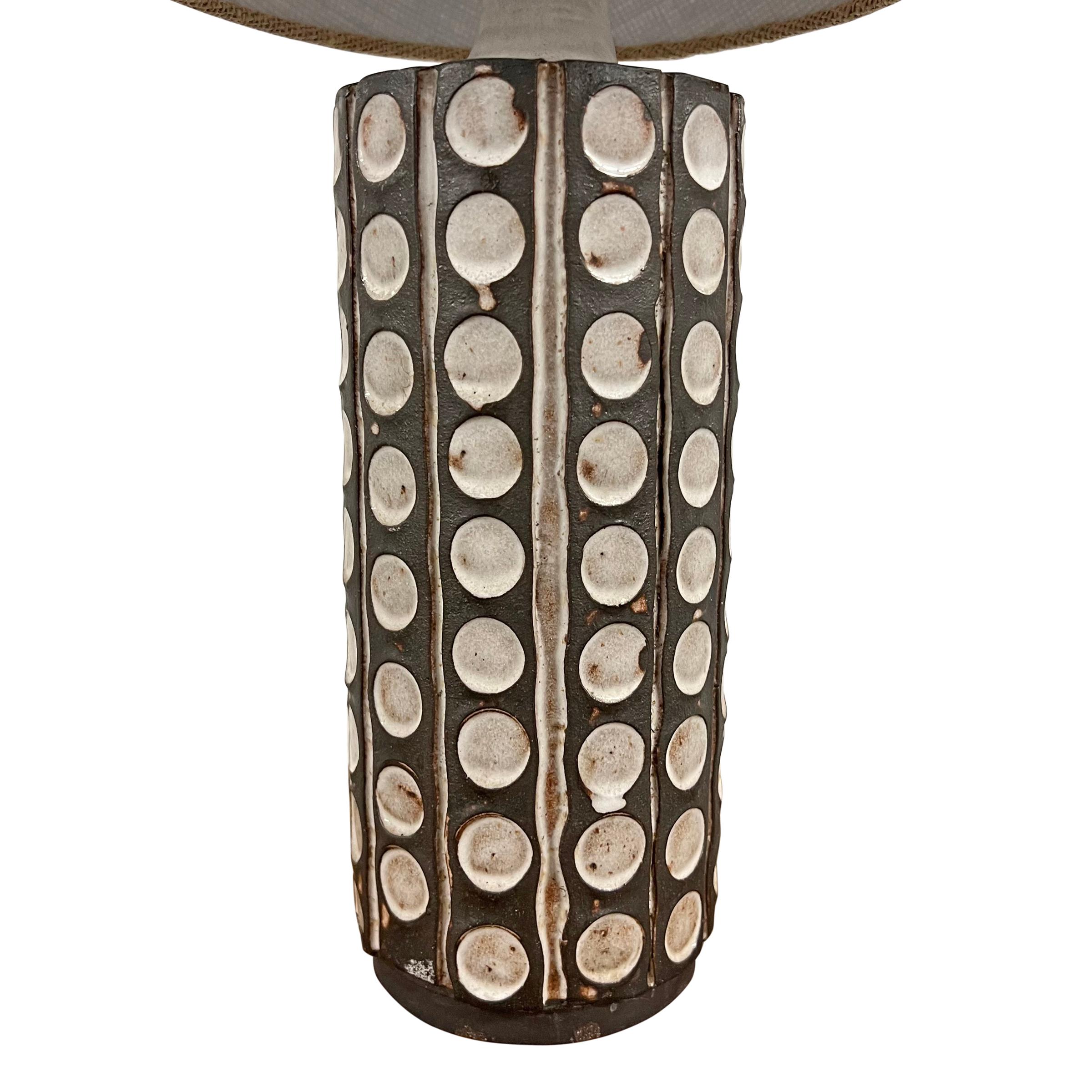 Lampe de table danoise moderne en céramique Bon état - En vente à Chicago, IL