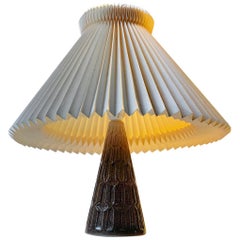 Danish Modern Ceramic Table Lamp from Michael Andersen, 1970s