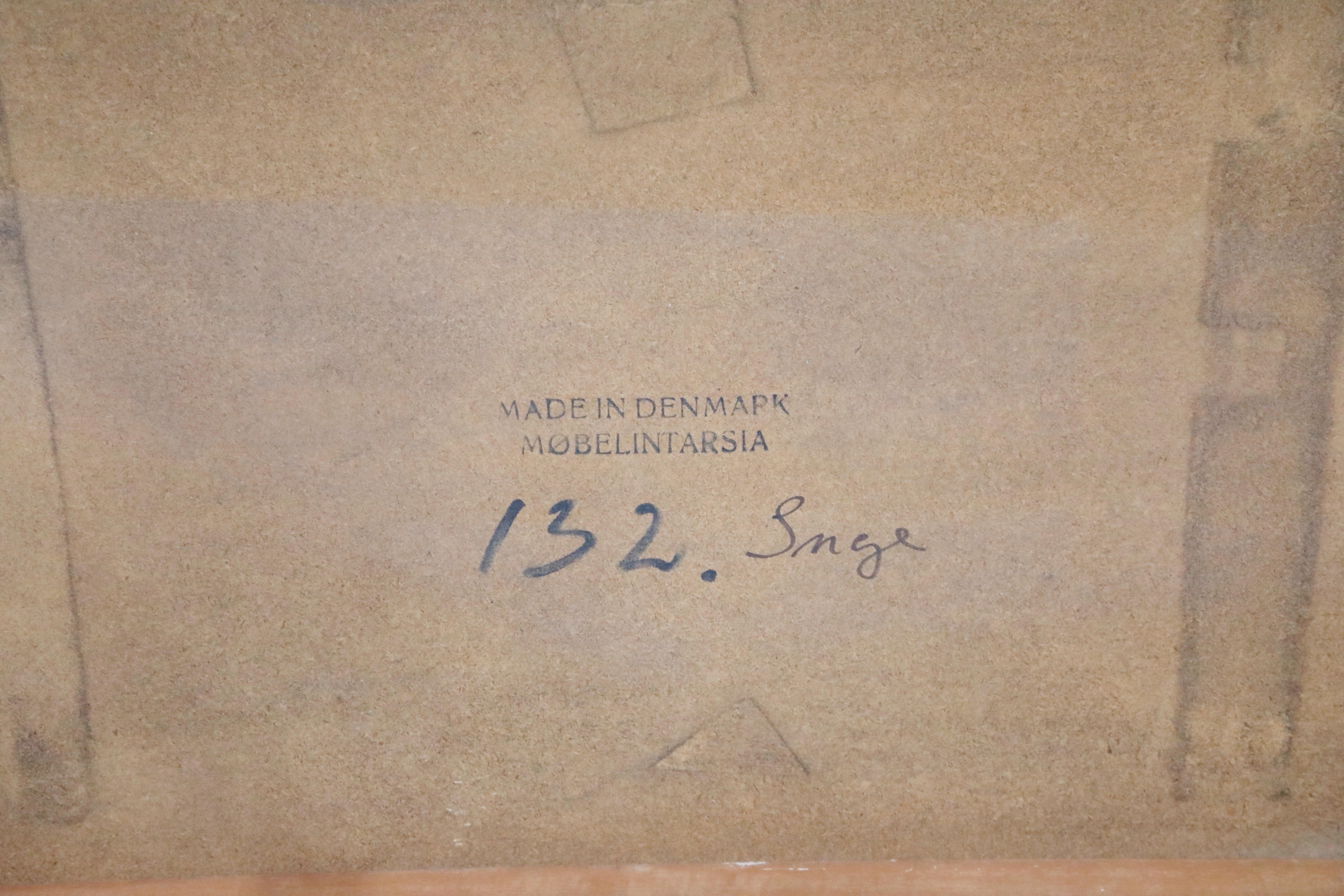 Danish Modern Ceramic Tile Teak Coffee Table by Ox Art, 1979, Signed 12