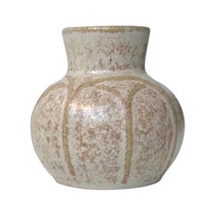 Danish Modern Ceramic Vase by Eva Sjögren for L. Hjorth, 1950s