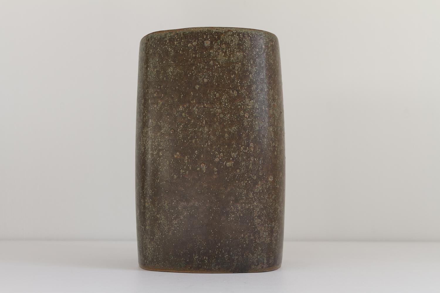 Danish Modern Ceramic Vase by Palshus, 1960s. For Sale 6
