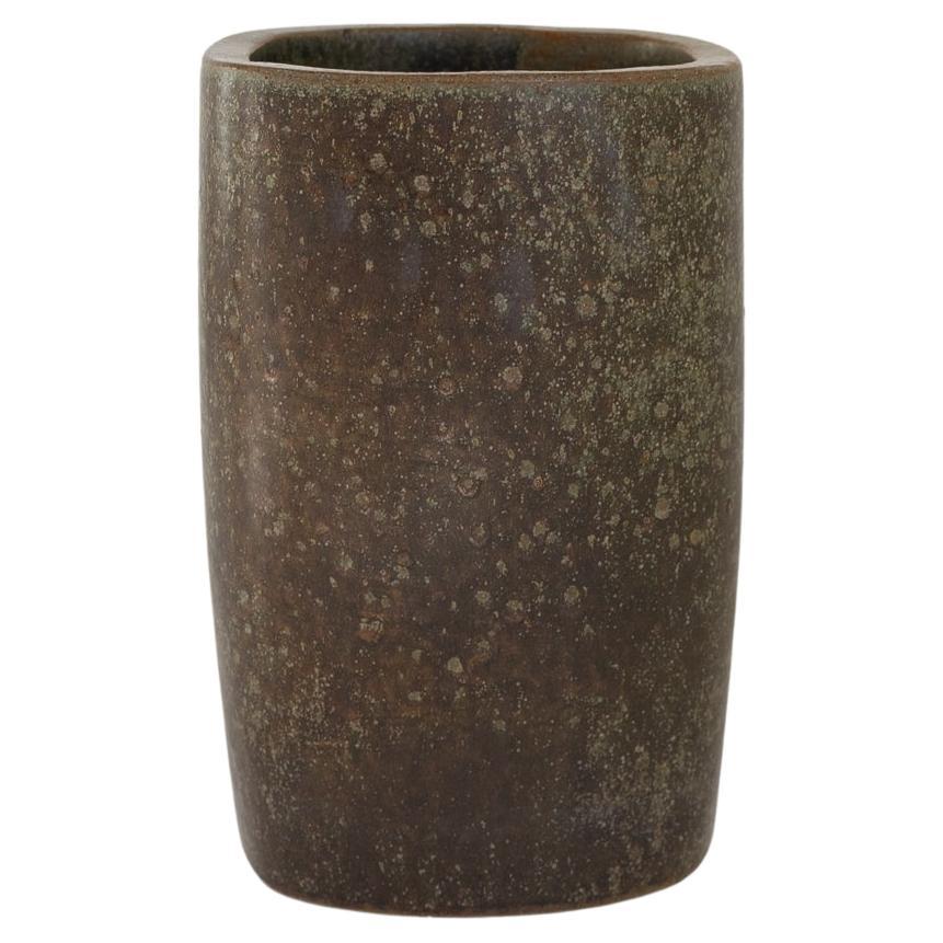 Danish Modern Ceramic Vase by Palshus, 1960s. For Sale