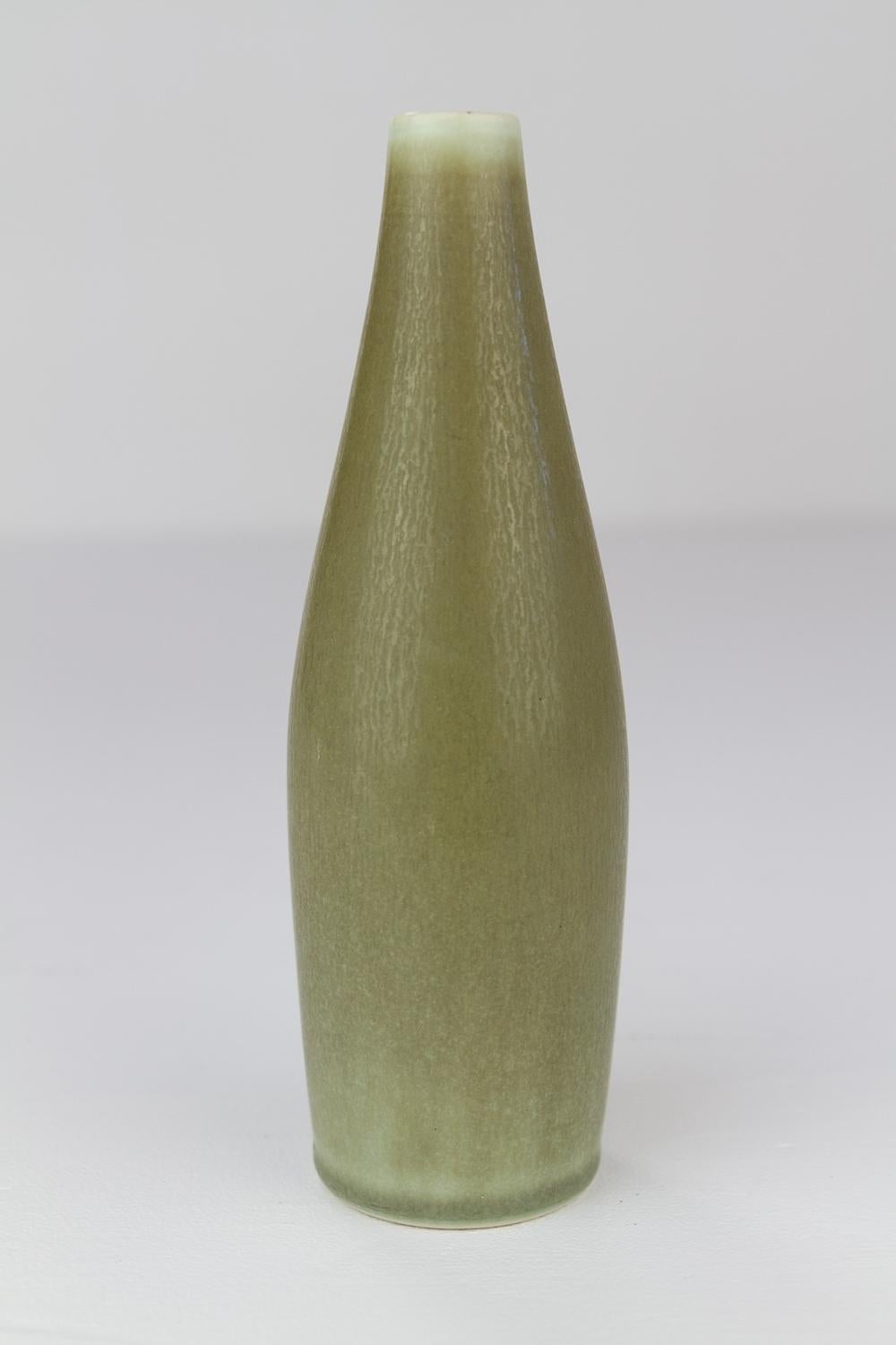 Danish Modern Ceramic Vase by Per Linnemann-Schmidt for Palshus, 1960s. For Sale 6