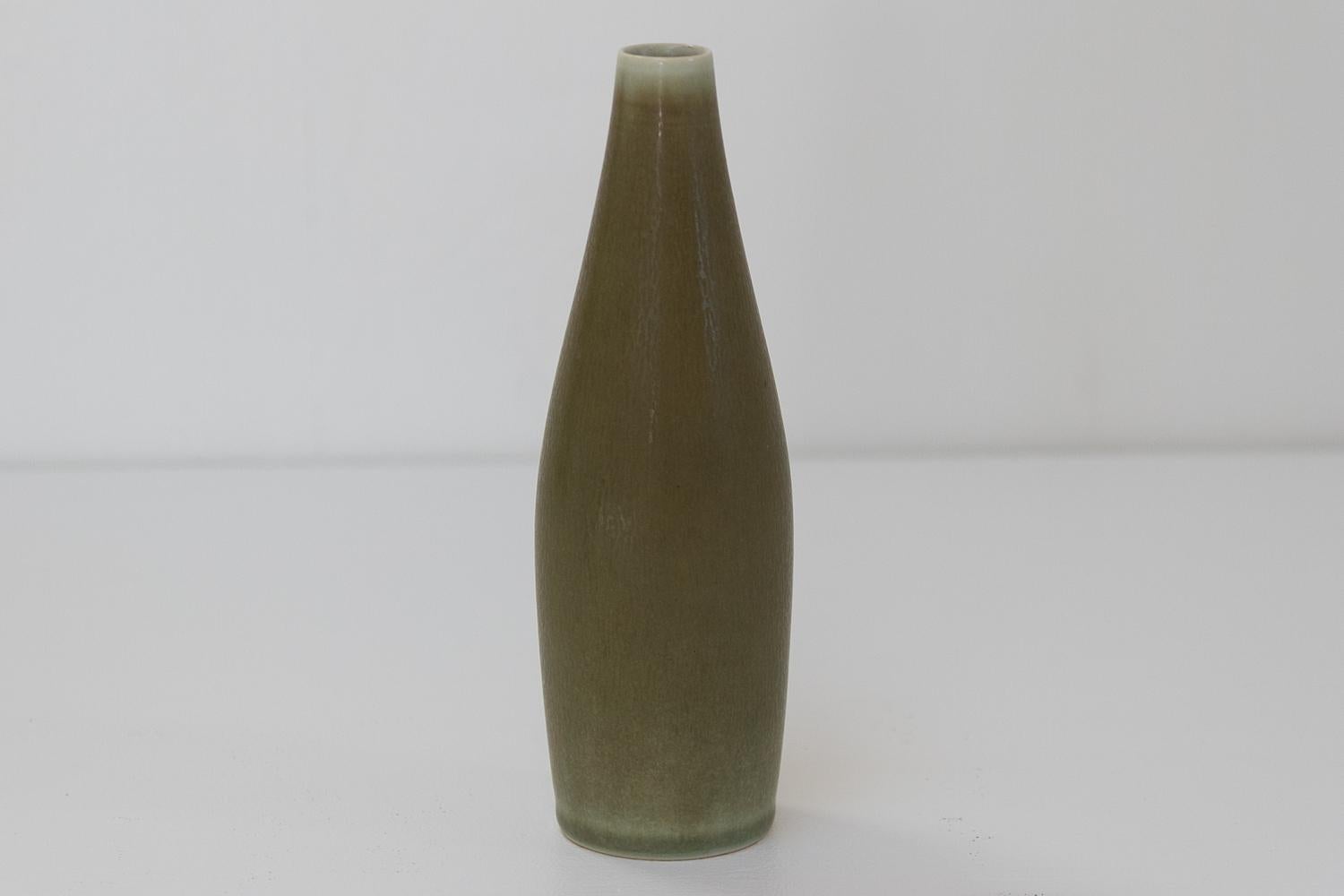 Mid-20th Century Danish Modern Ceramic Vase by Per Linnemann-Schmidt for Palshus, 1960s. For Sale