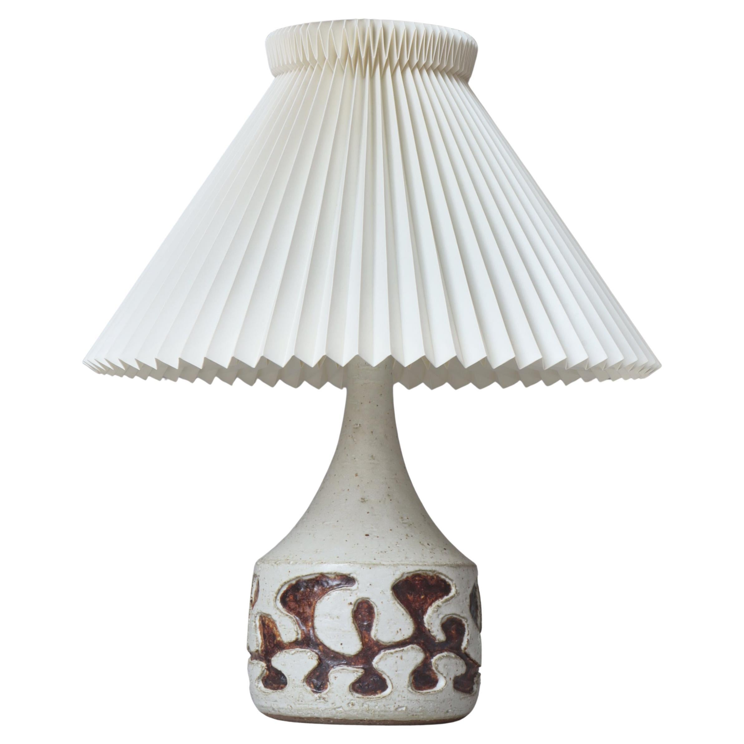 Lampe de table moderne danoise par Axella Studio avec abat-jour Le Klint, 1970