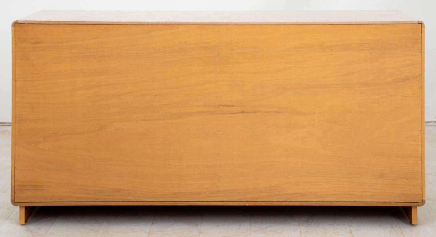 Danish Modern Cerused Wood 6-Drawer Dresser 4