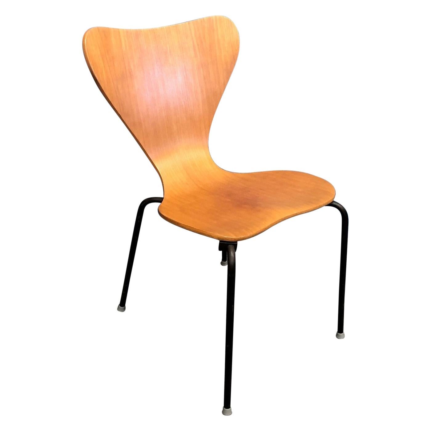Danish Modern Chair in Teak by Herbert Hirche for Jofa Stalmobler