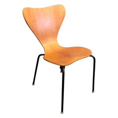 Chaise moderne danoise en teck par Herbert Hirche pour Jofa Stalmobler