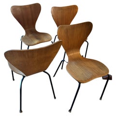 Danish Modern Chair in Teak by Herbert Hirche for Jofa Stalmobler