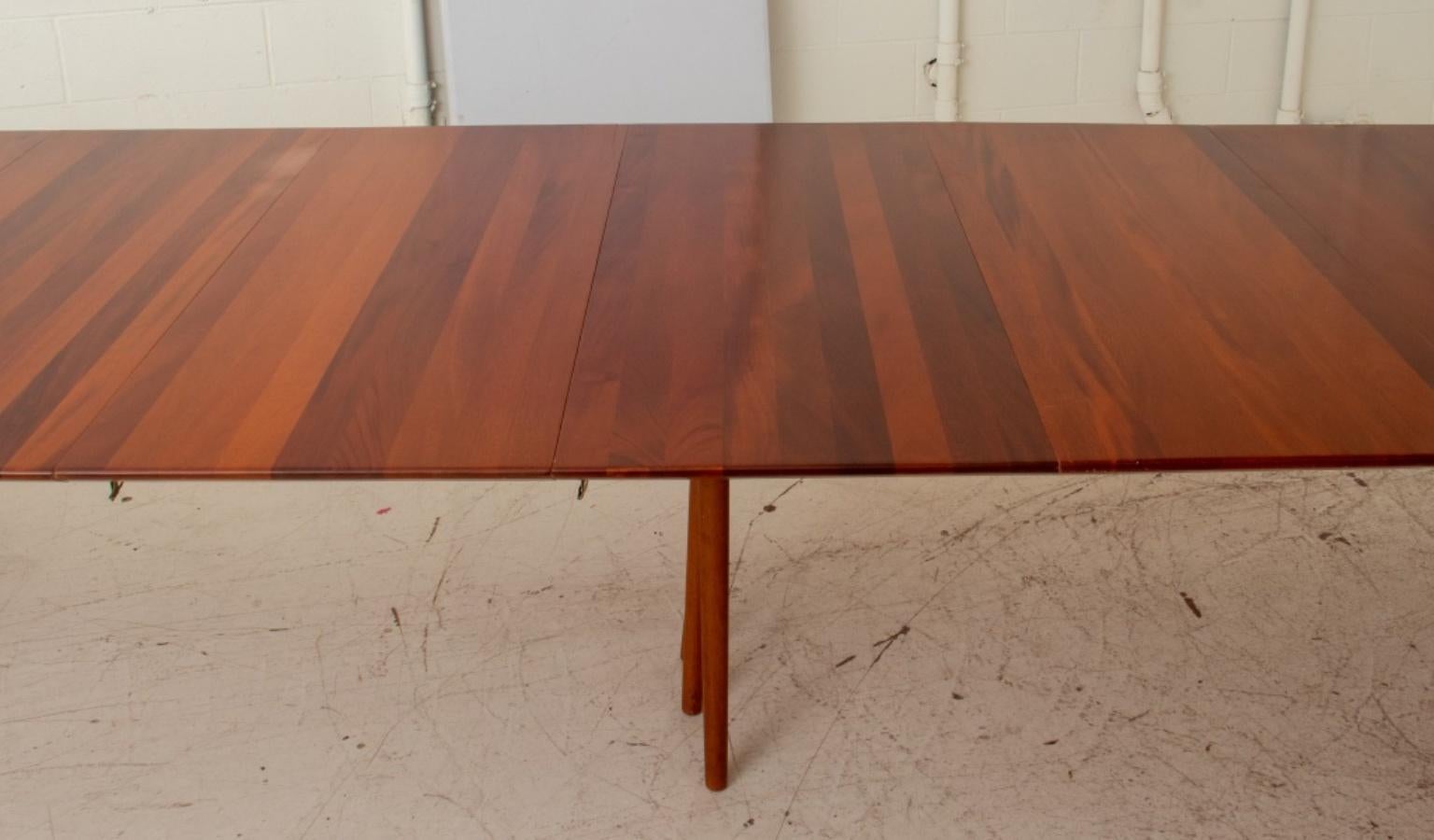 Danish Modern Cherry Wood Extending Table 7