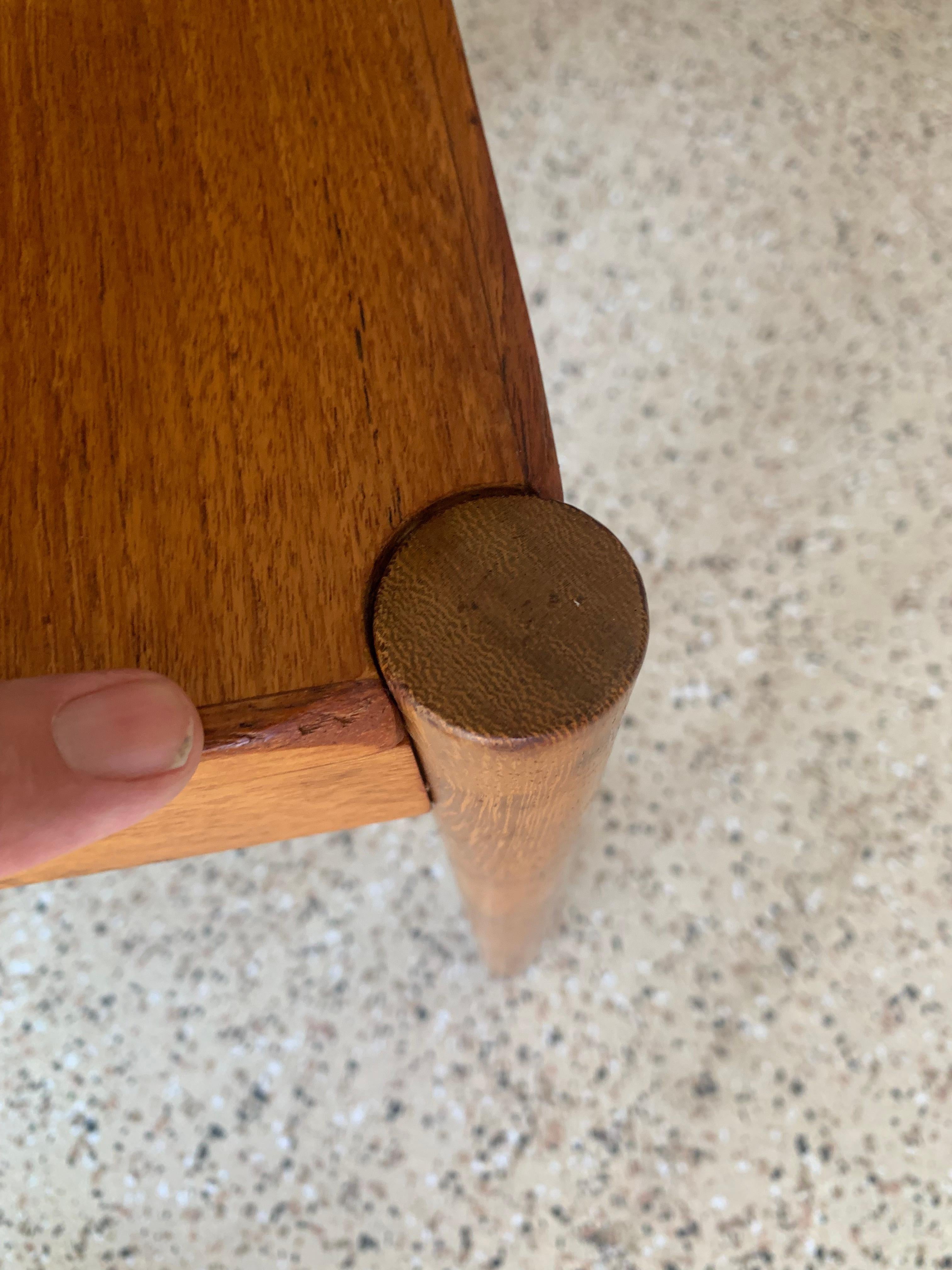 Danish Modern Chess and Backgammon Table by Georg Petersens For Sale 7