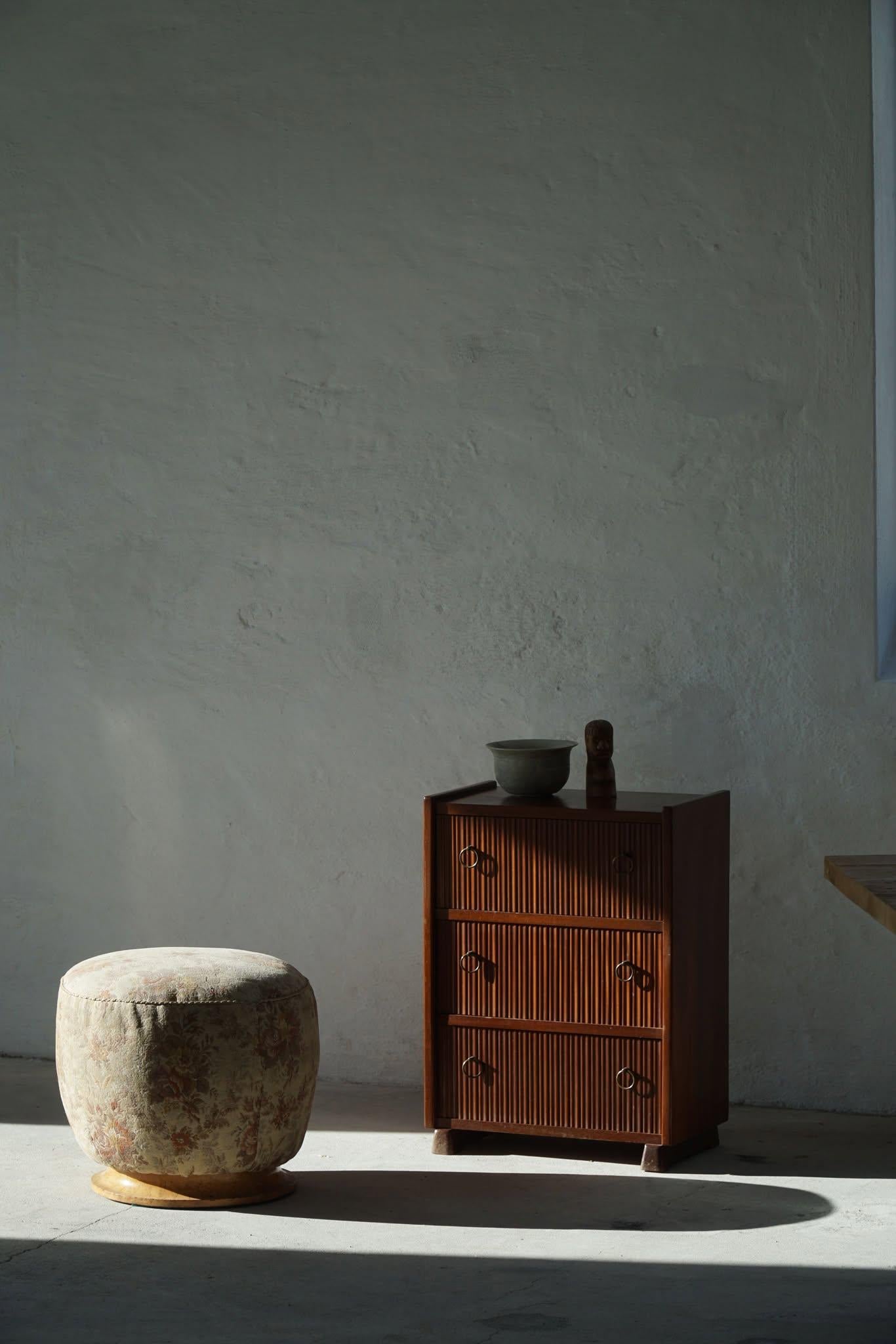 Mid-Century moderno Cassettiera moderna danese in mogano, Frits Henningsen, anni '40 in vendita
