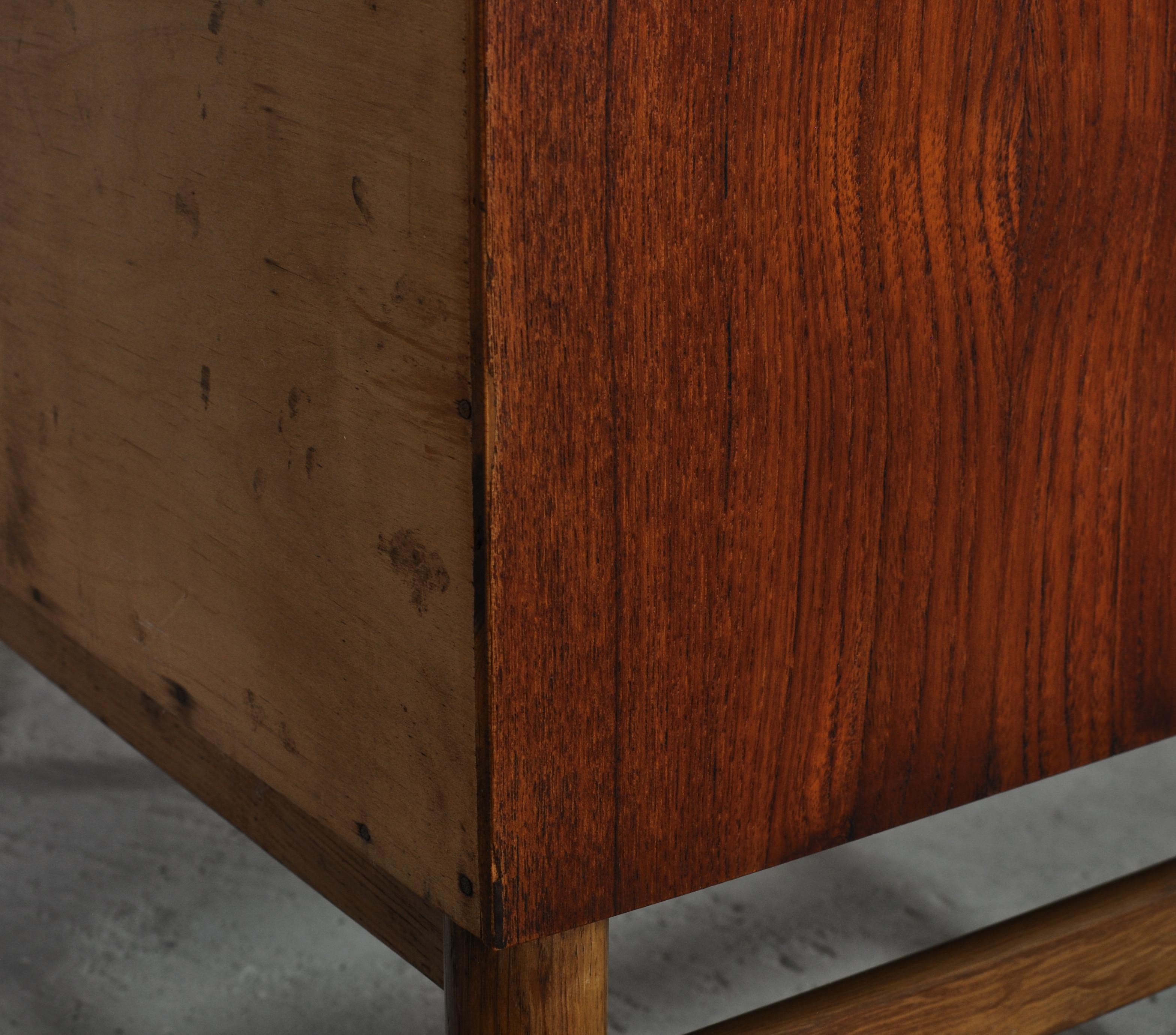 Danish Modern Chest of Drawers in Teak and Oak by Poul Volther, 1950s 5