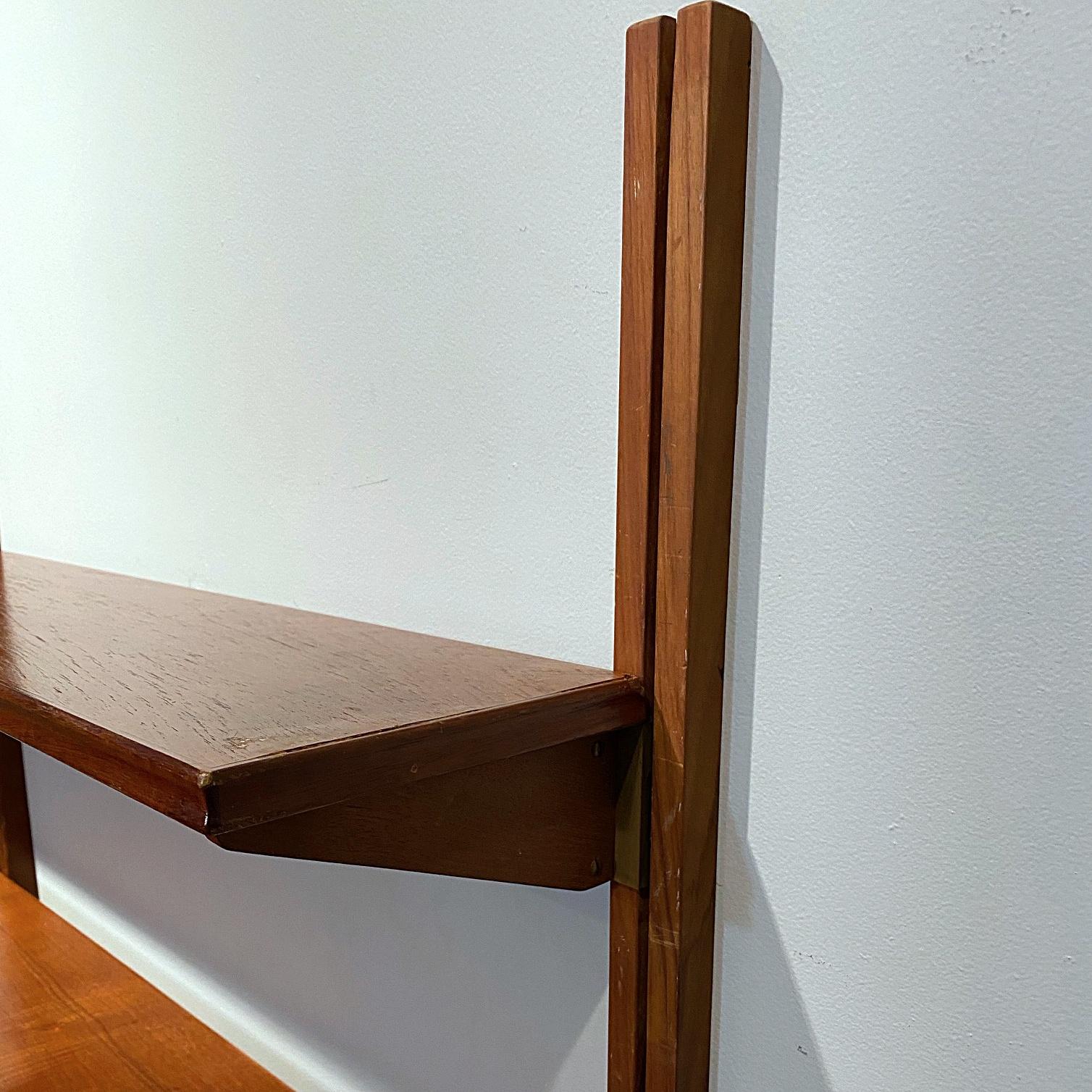 20th Century Danish Modern Child's Hanging Fall Front Desk with Shelf