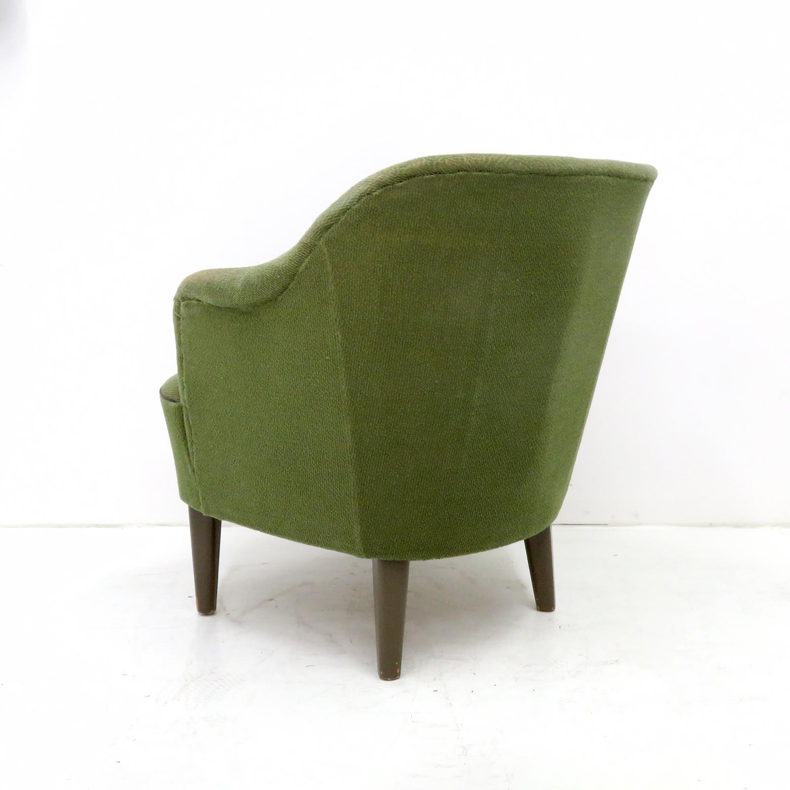 Tacheté Fauteuils club danois modernes, 1940 en vente