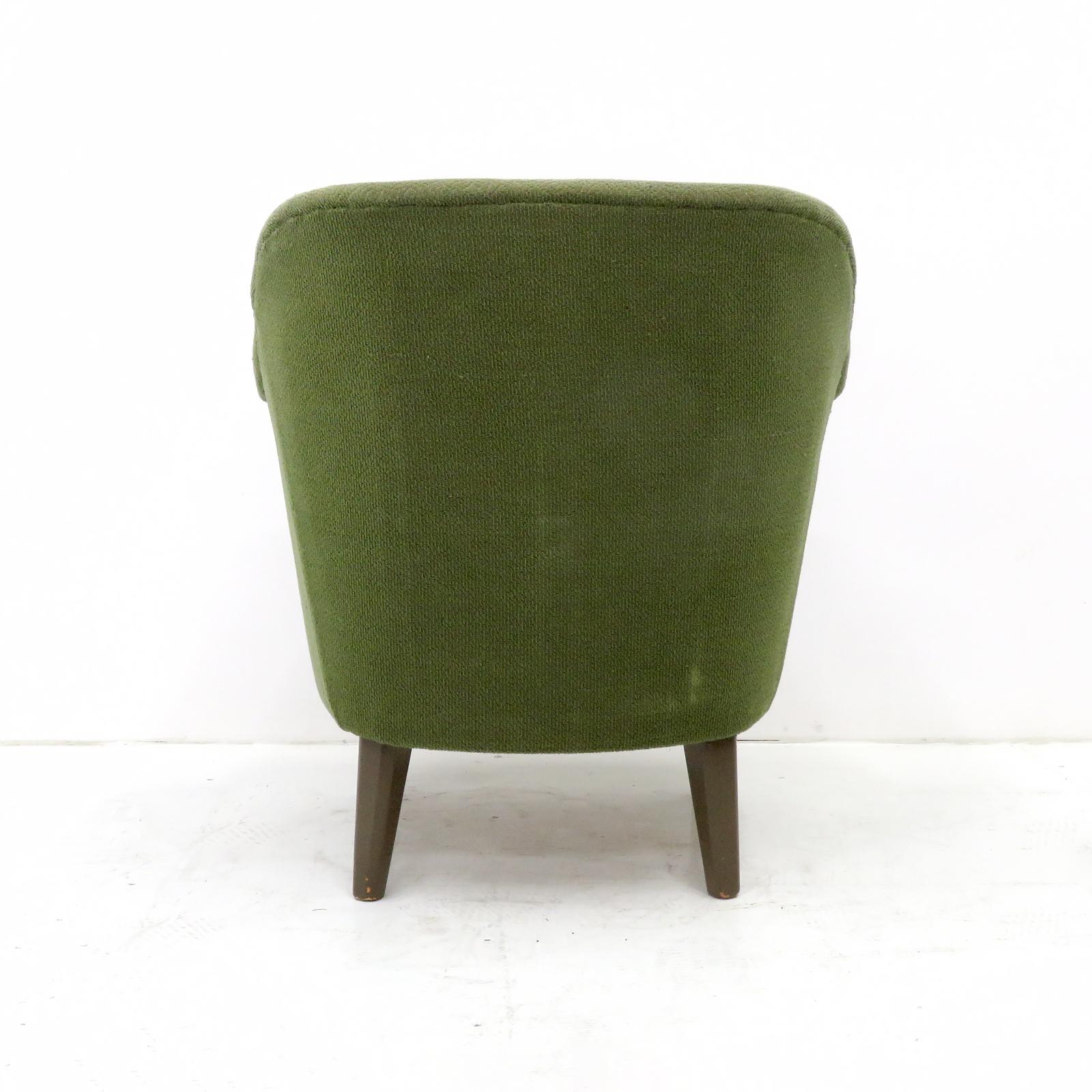 Fauteuils club danois modernes, 1940 Bon état - En vente à Los Angeles, CA