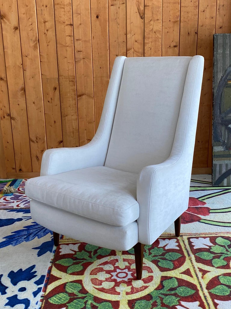 Scandinavian Modern Danish Modern Club Chairs, a Pair For Sale