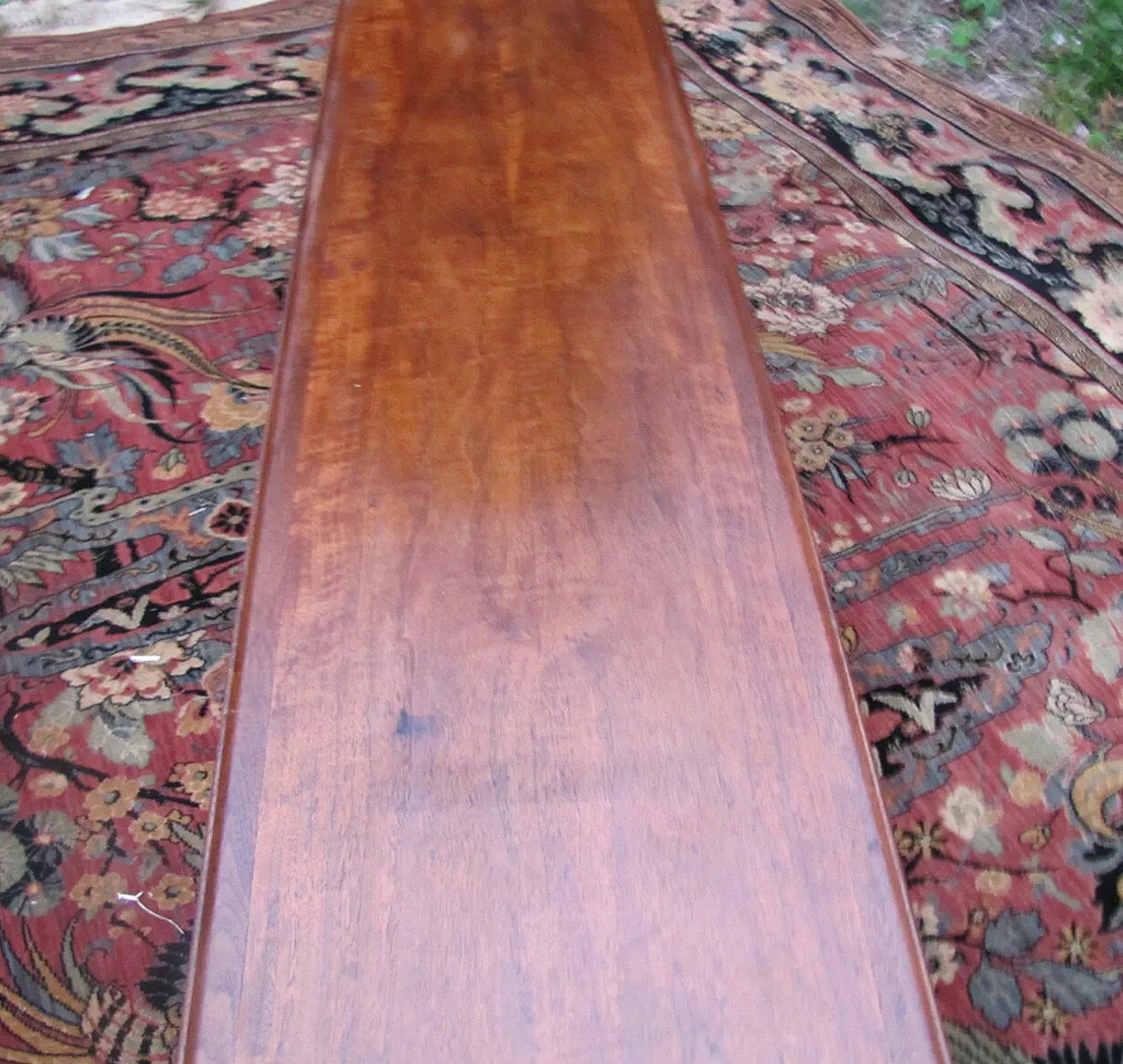 Oak DANISH MODERN Coffee Table 1950s - W5734 For Sale