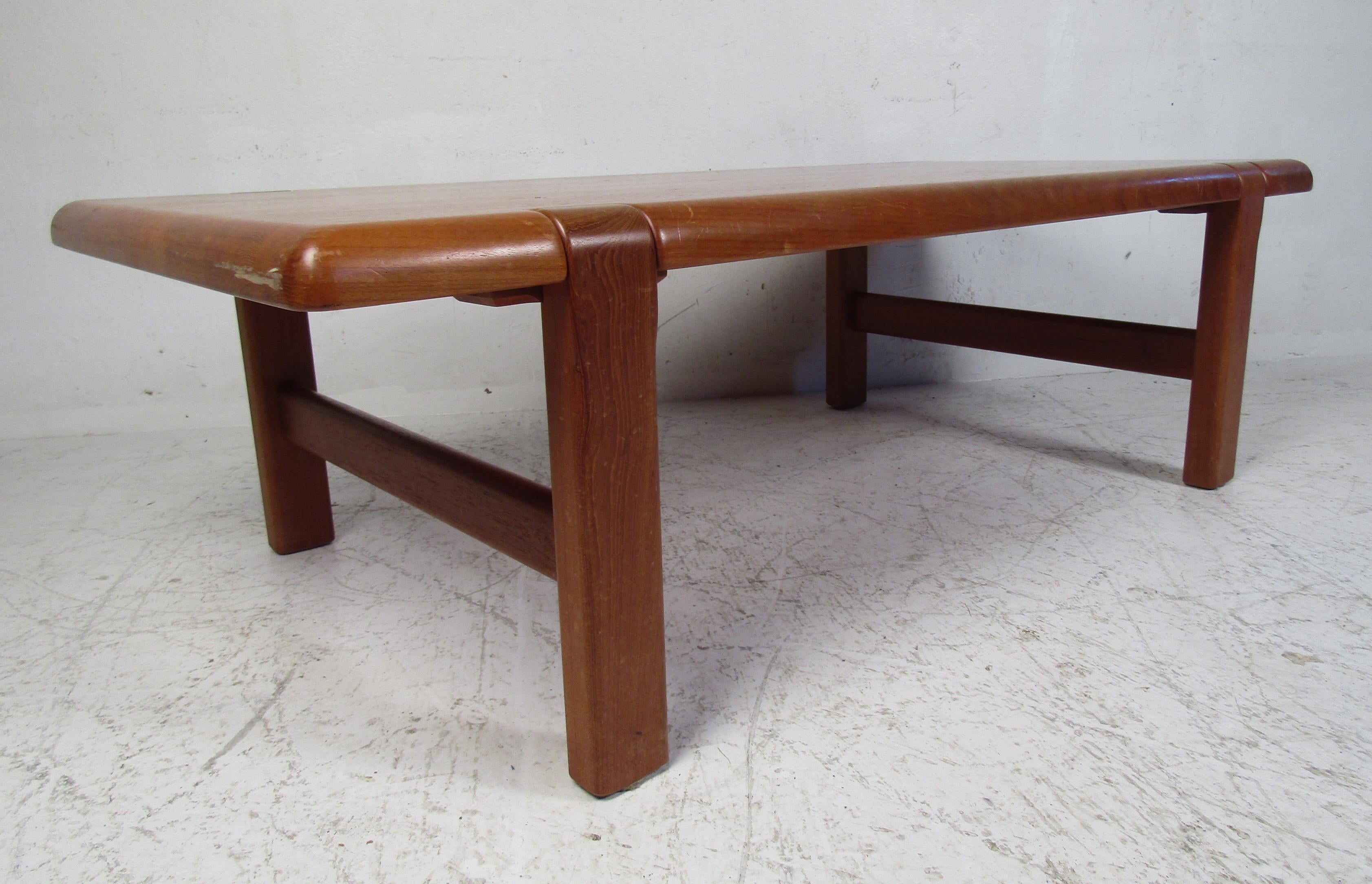 Mid-Century Modern Danish Modern Coffee Table by Neils Bach For Sale