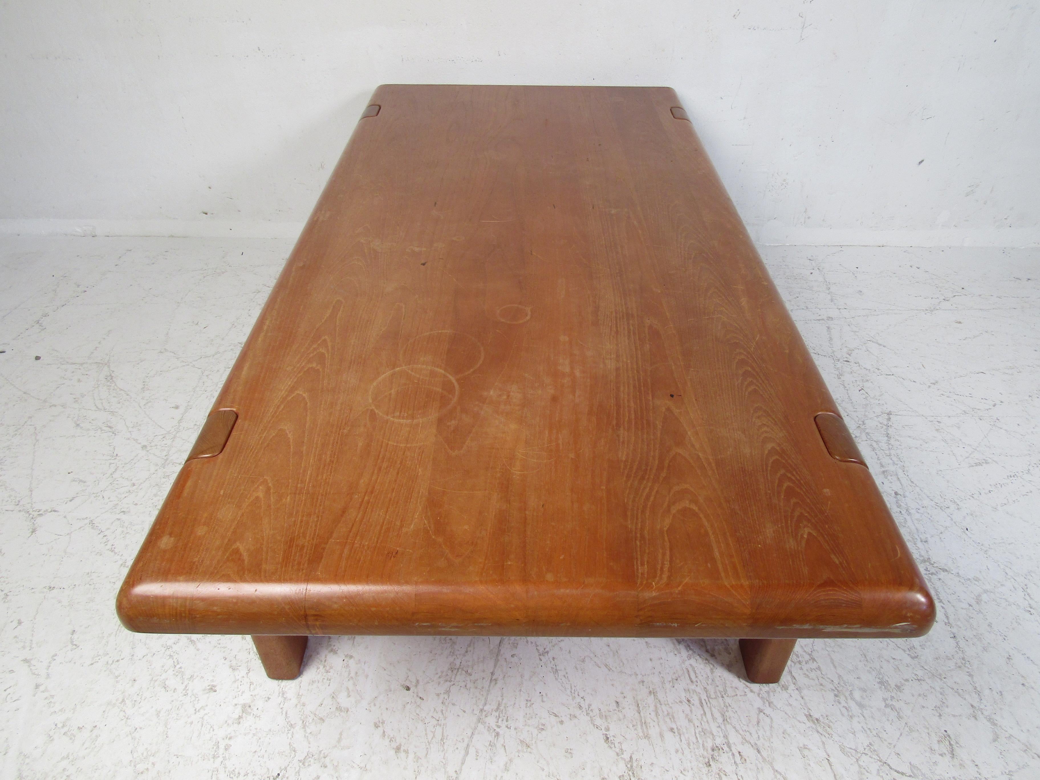 Mid-20th Century Danish Modern Coffee Table by Neils Bach For Sale