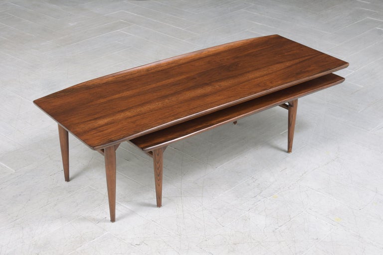 Wood Danish Modern Coffee Table For Sale