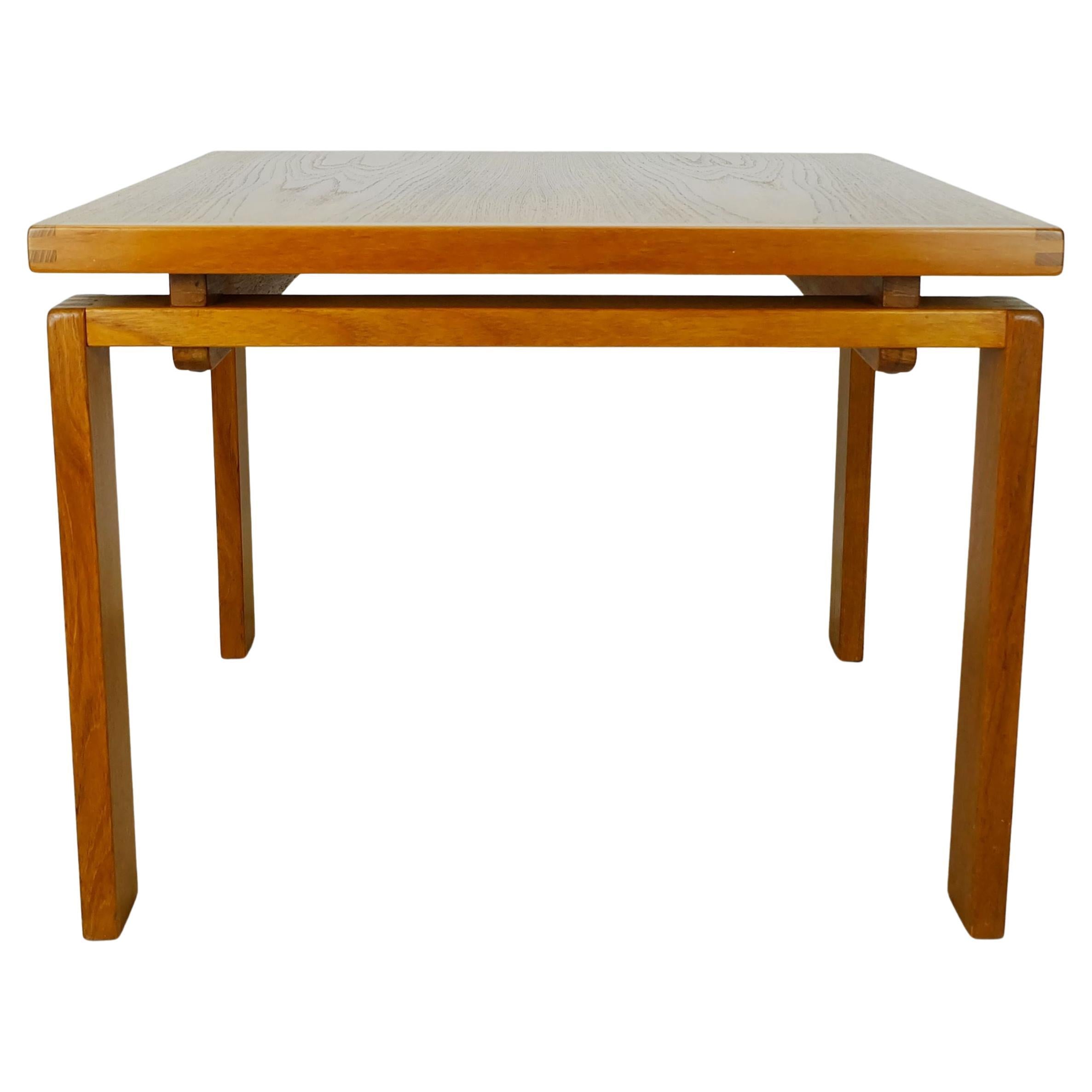 dänisch modern COFFEE TABLE beistelltisch teak trioh made in denmark 1970er