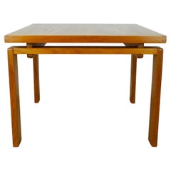 dänisch modern COFFEE TABLE beistelltisch teak trioh made in denmark 1970er