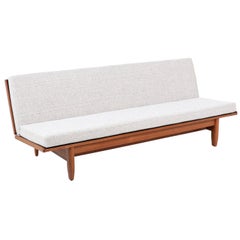 Danish Modern Convertible Teak Sofa Daybed
