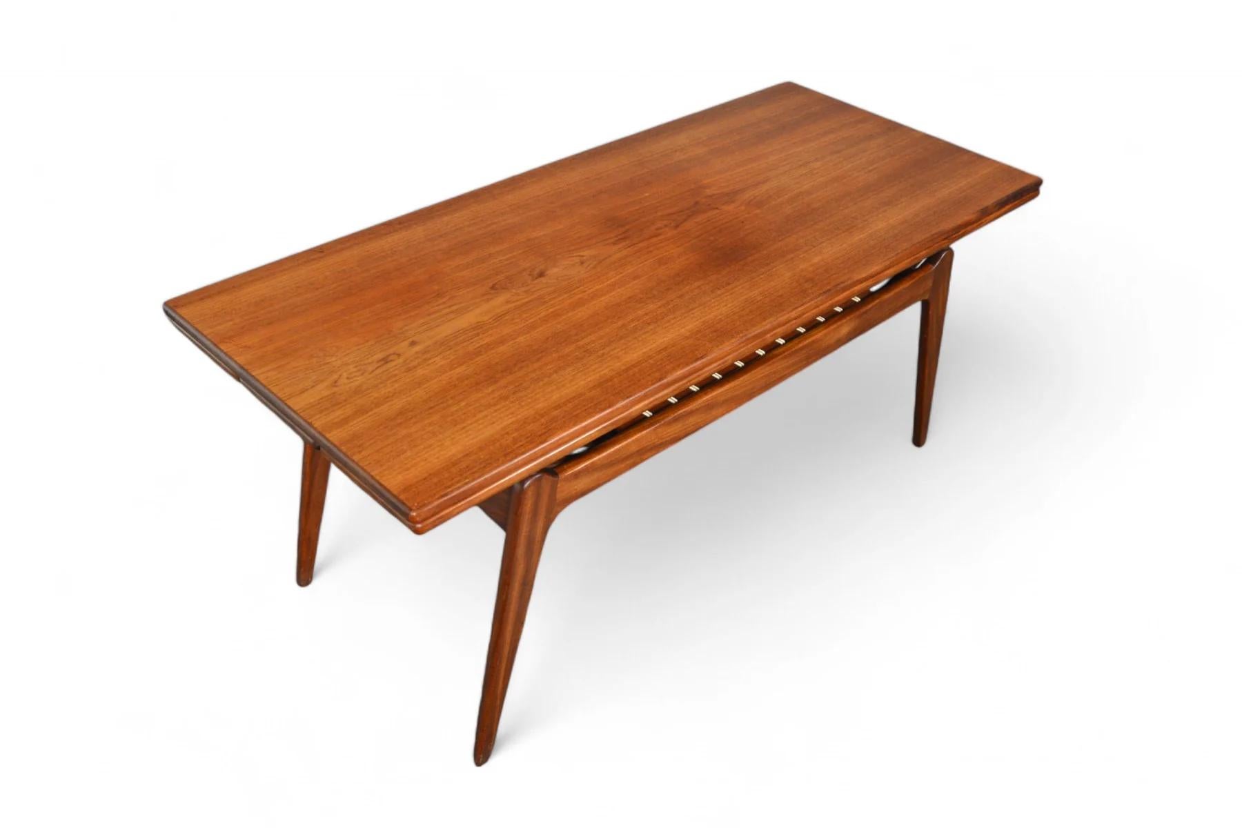 Origin: Denmark
Designer: Unknown
Manufacturer: Unknown
Era: 1960s
Materials: Teak
Measurements:

Down with Leaves In - 49.25