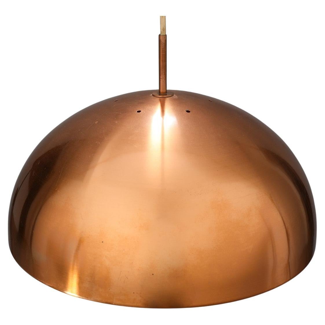 A copper pendant lamp by Fog and Morup.