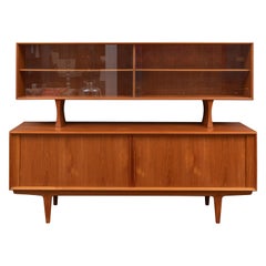 Vintage Danish Modern Credenza by Bernhard Pedersen & Son