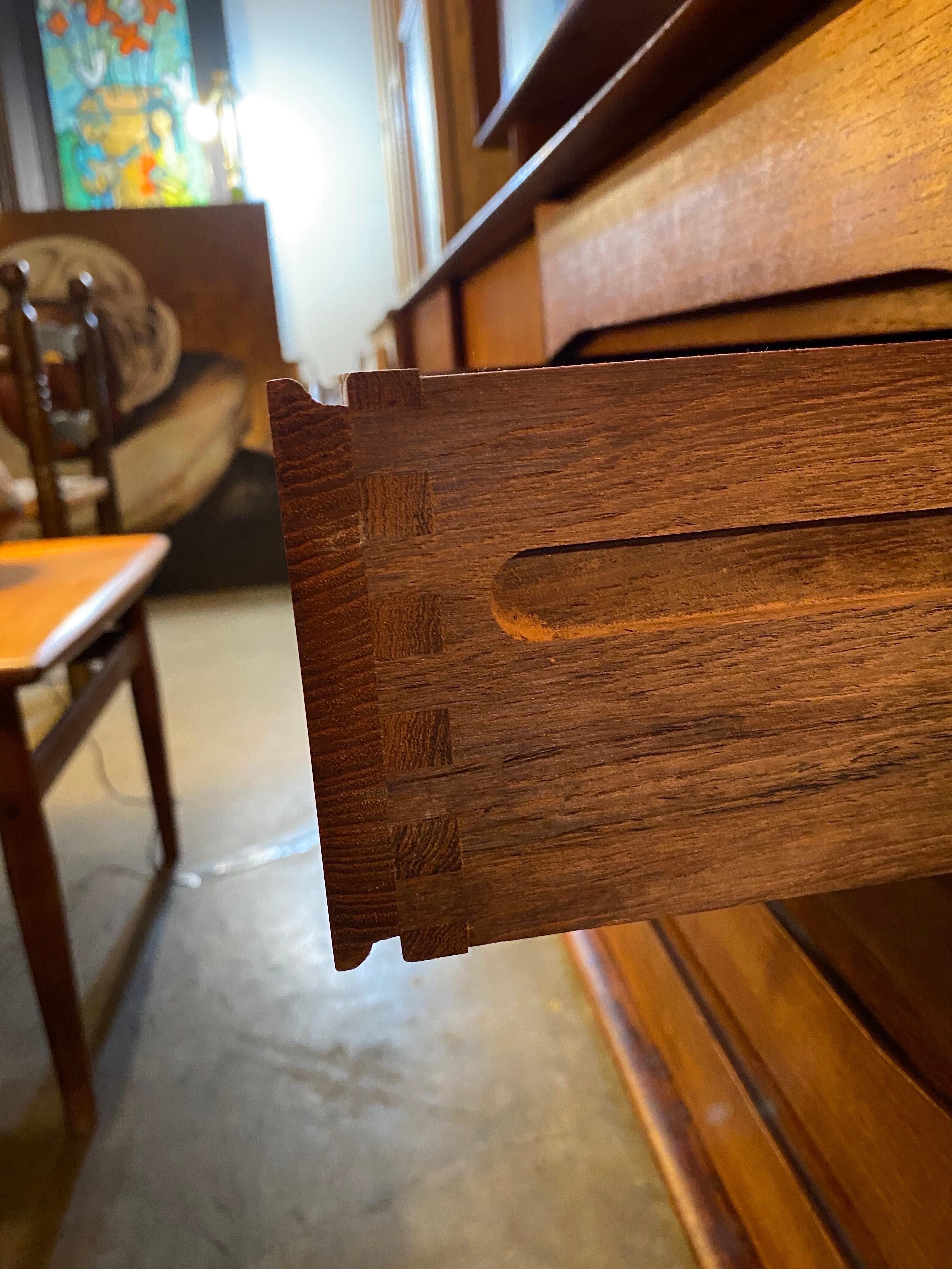 Danish Modern Credenza with a Detachable Hutch Designed by Johannes Aasbjerg 6