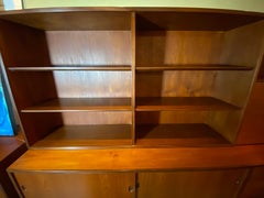 Danish Modern Credenza with Hutch by Kofod-Larsen for J Clausen