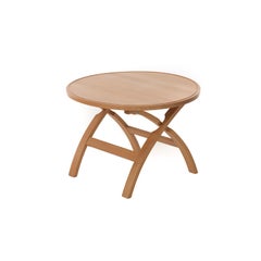 Danish Modern Cross Legged Table in European Beech