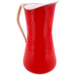 Danish Modern Dansk Kobenstyle Pitcher Designed by Quistgaard Early Production