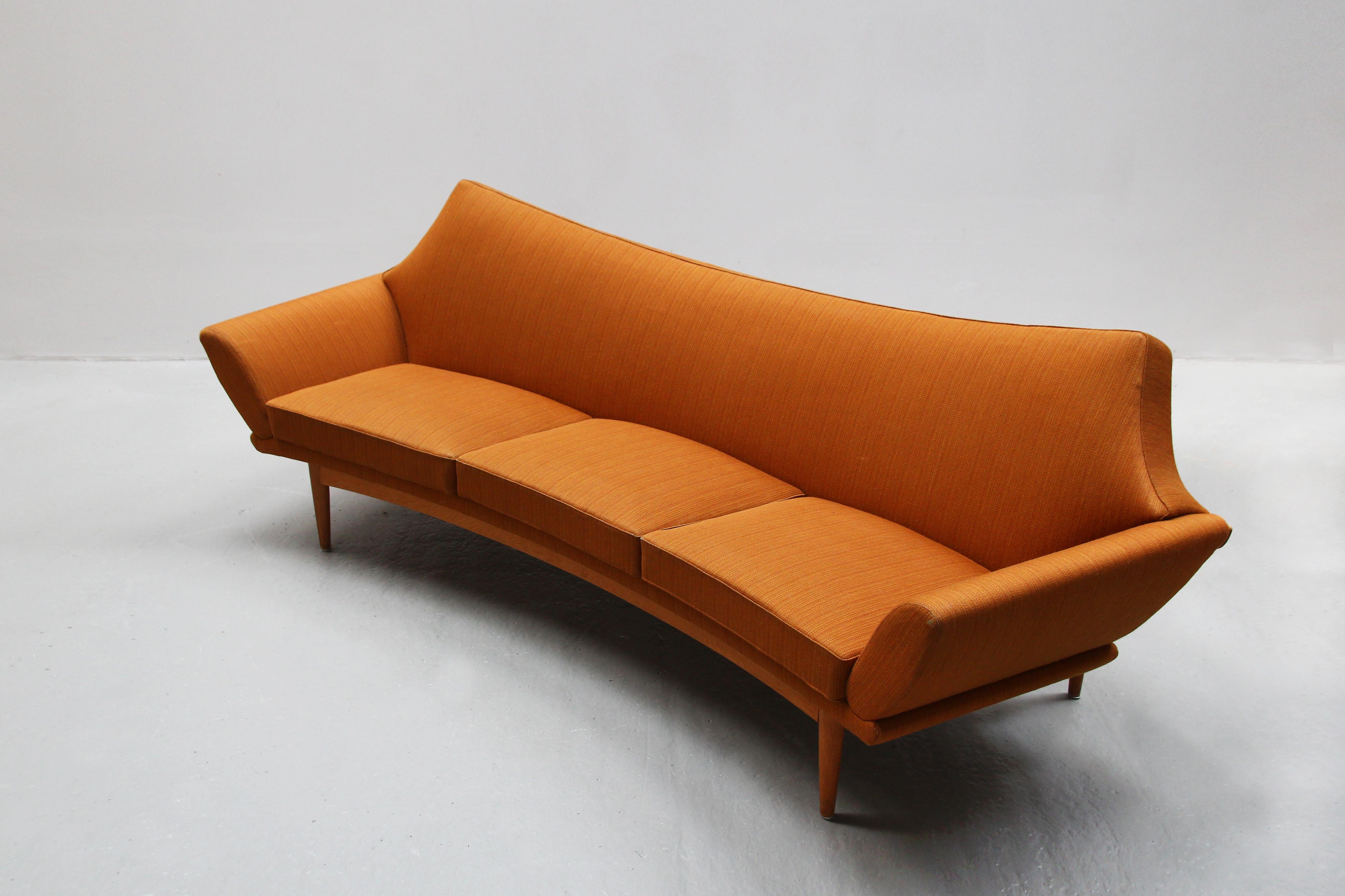Danish Modern Design Sofa by Johannes Andersen for Trensum, 1960s 2