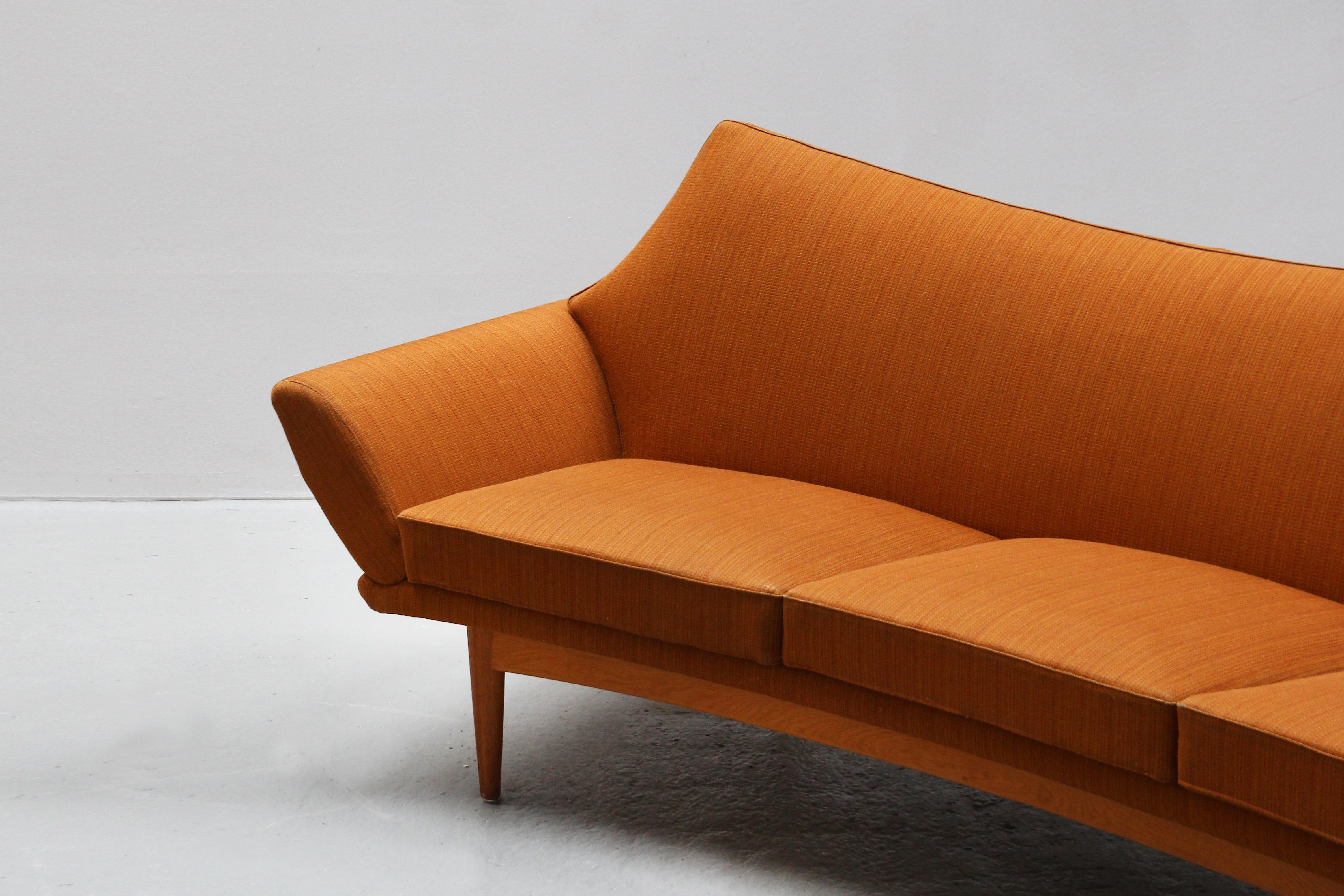 Danish Modern Design Sofa by Johannes Andersen for Trensum, 1960s In Good Condition In Berlin, DE