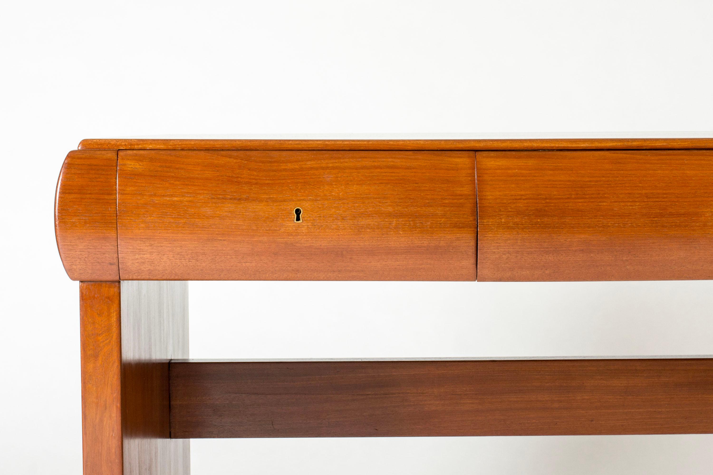 Swedish Danish Modern Desk by Ernst Kühn, Lysberg, Hansen & Therp, Danmark, 1930s For Sale