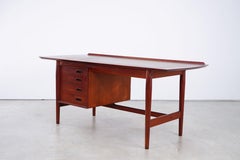 Danish Modern Desk OS60 by Arne Vodder for Sibast 1959 Teak