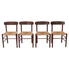Danish Modern Dining Chairs attributed to Borge Mogensen