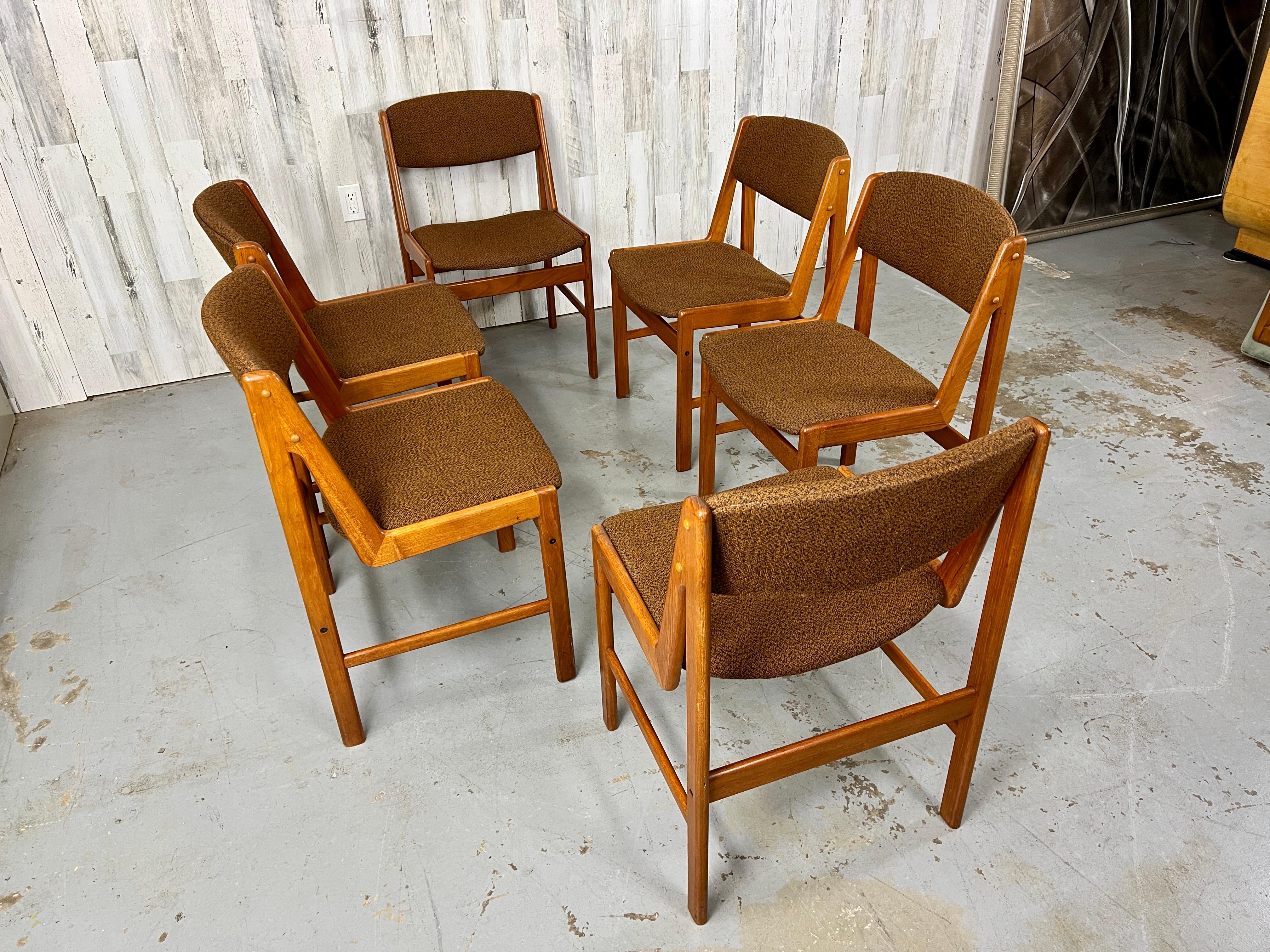 Danish Modern Dining Chairs by Artfurn, Denmark For Sale 6