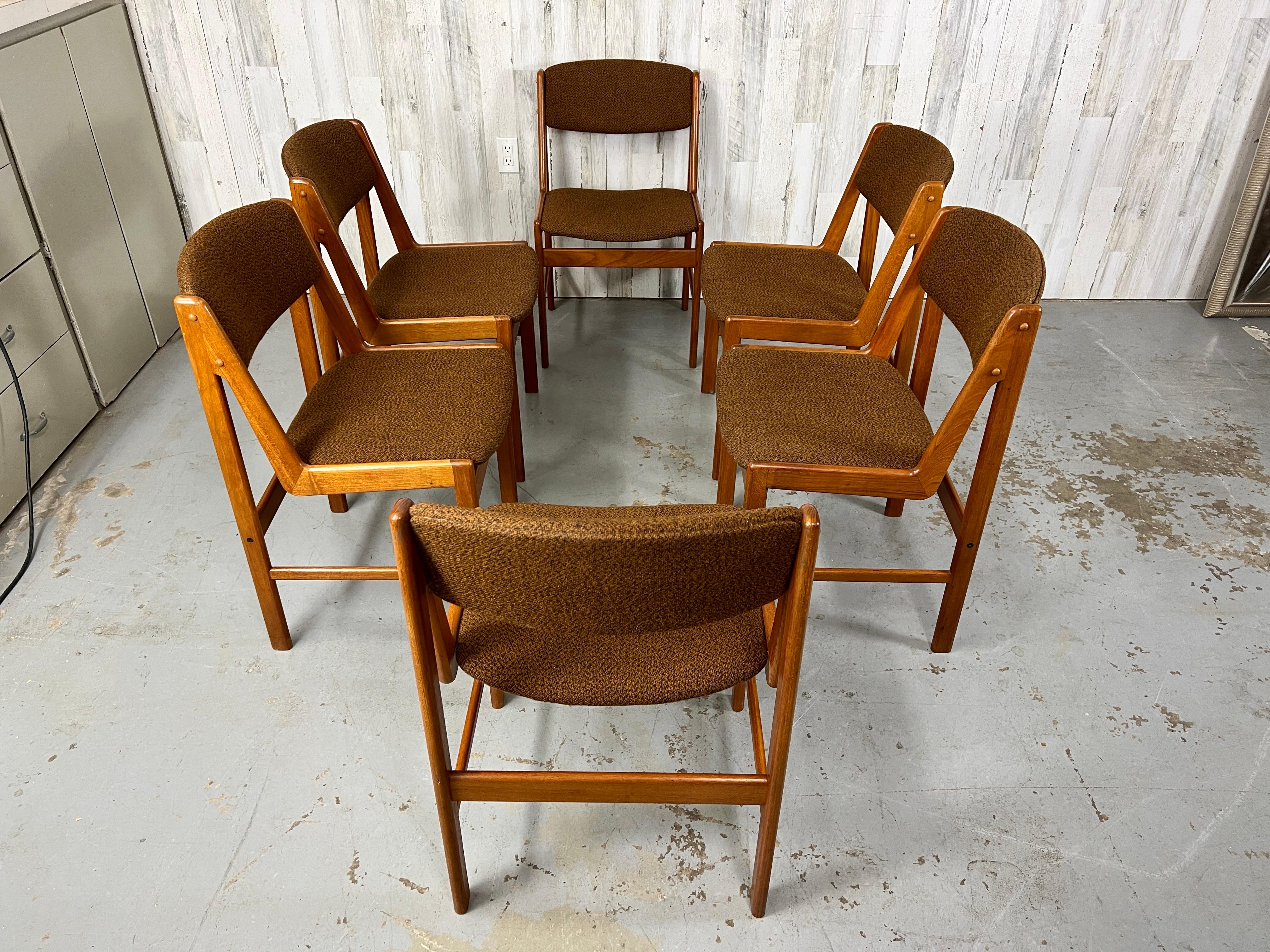 Danish Modern Dining Chairs by Artfurn, Denmark For Sale 7