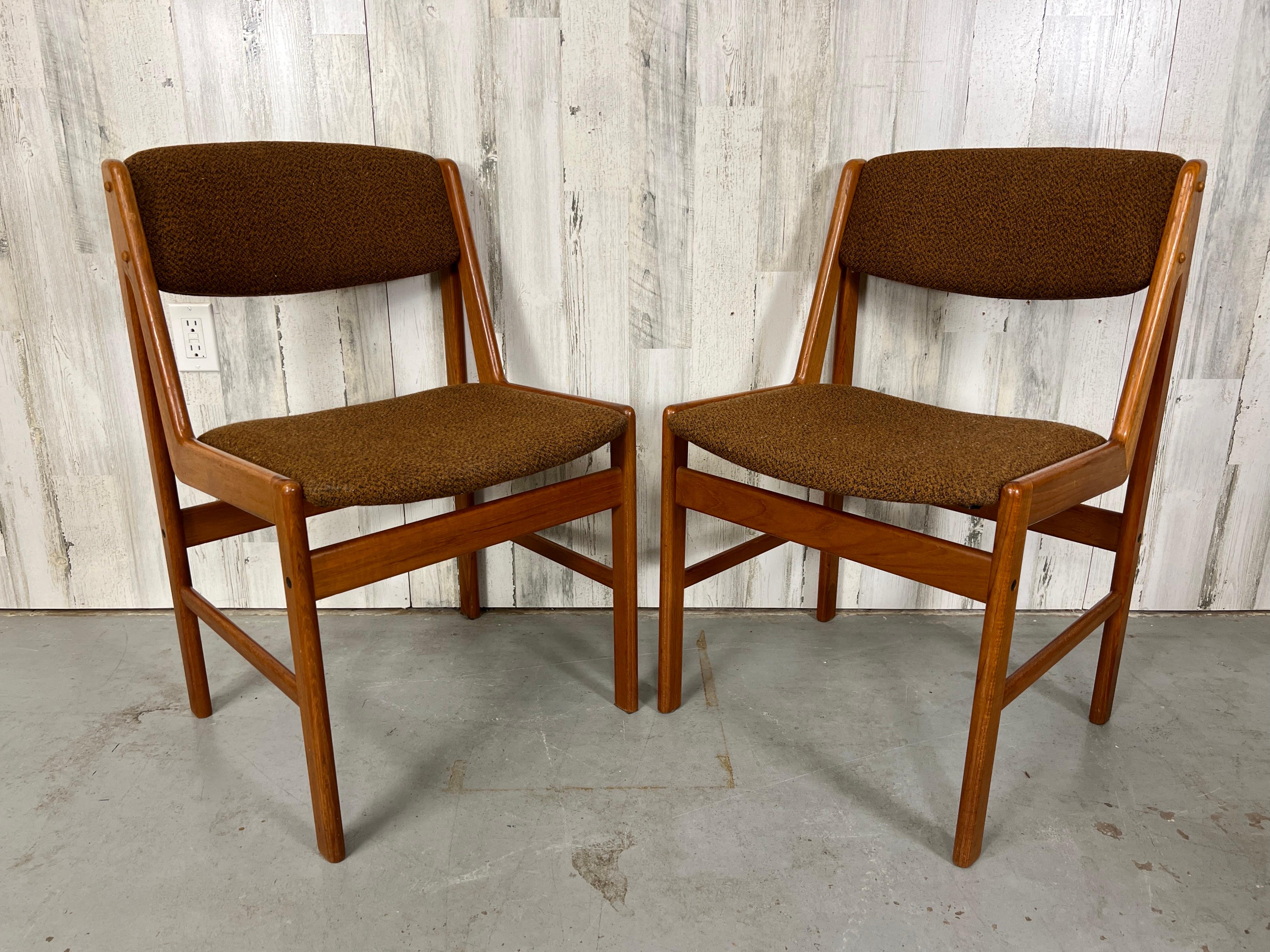 Danish Modern Dining Chairs by Artfurn, Denmark For Sale 8