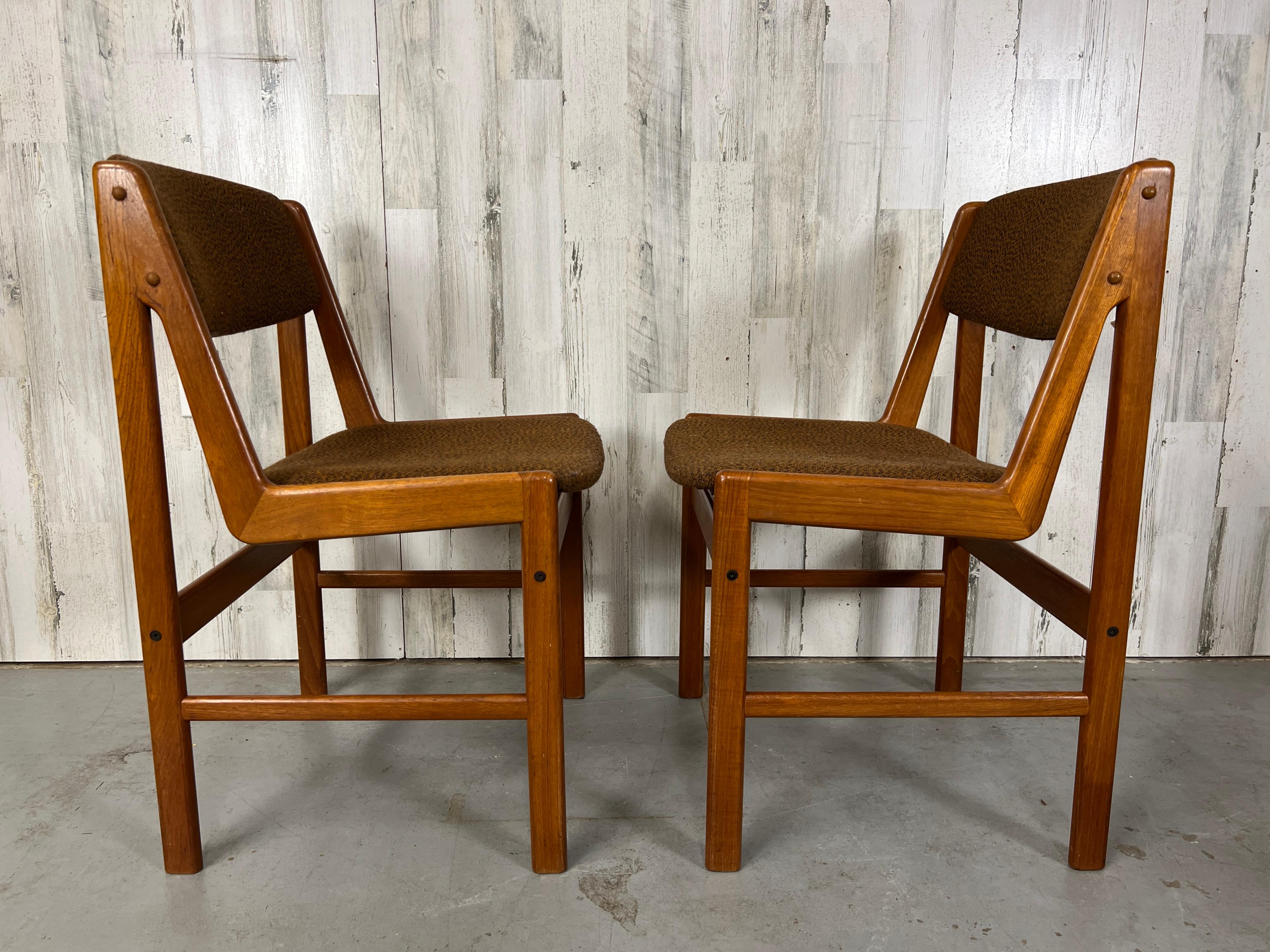 Danish Modern Dining Chairs by Artfurn, Denmark For Sale 9