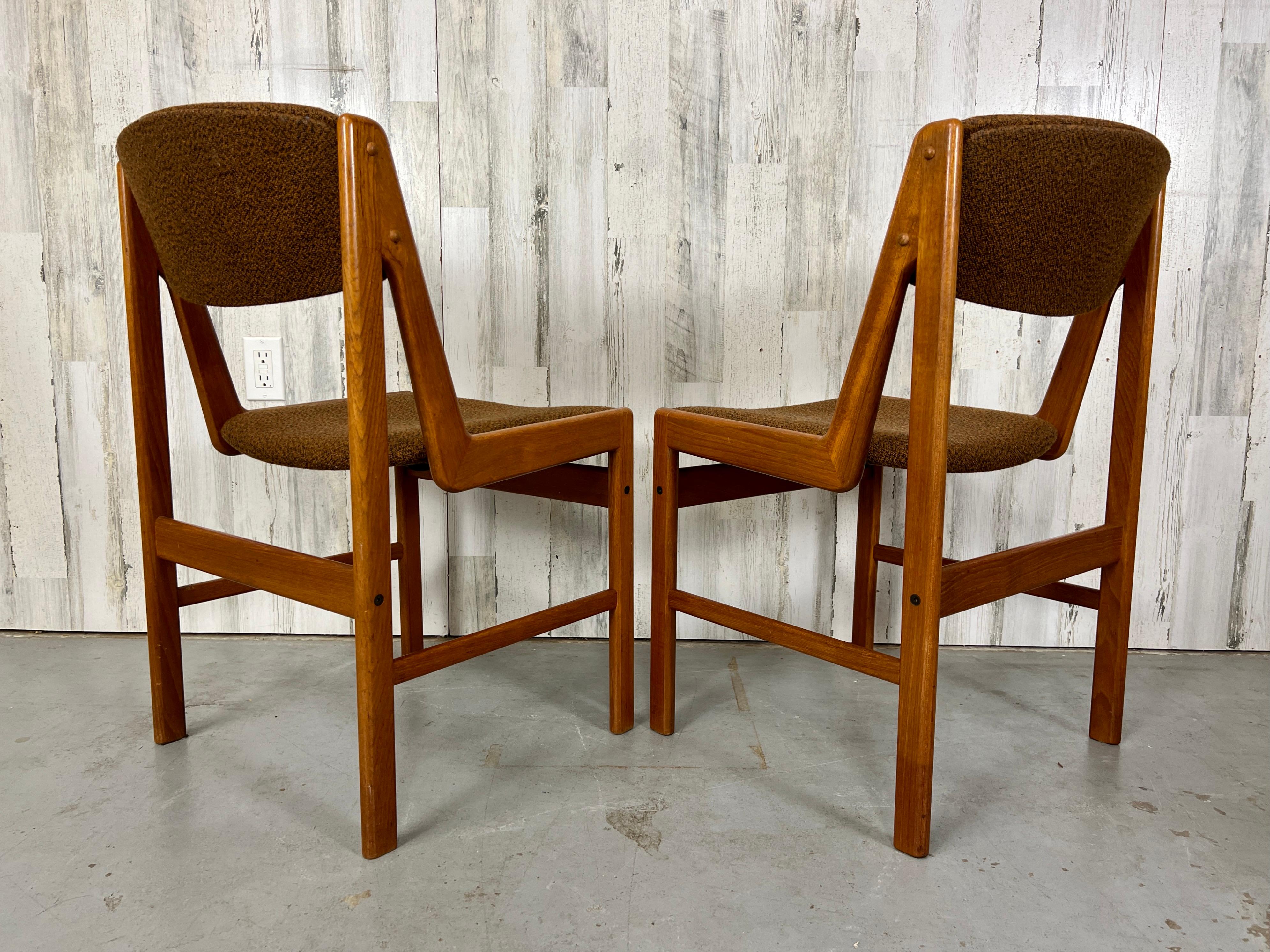 Danish Modern Dining Chairs by Artfurn, Denmark For Sale 10