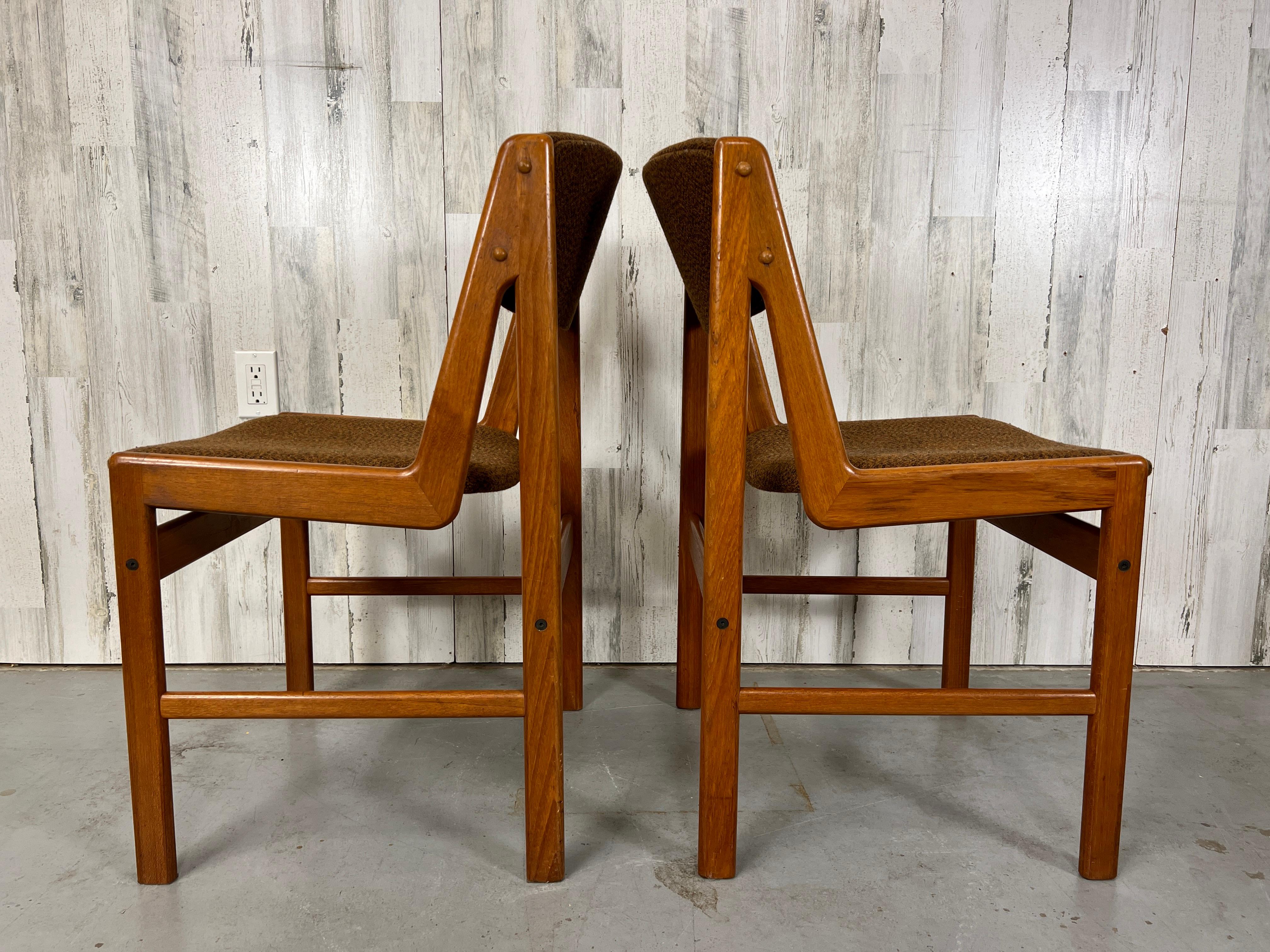 Danish Modern Dining Chairs by Artfurn, Denmark For Sale 11