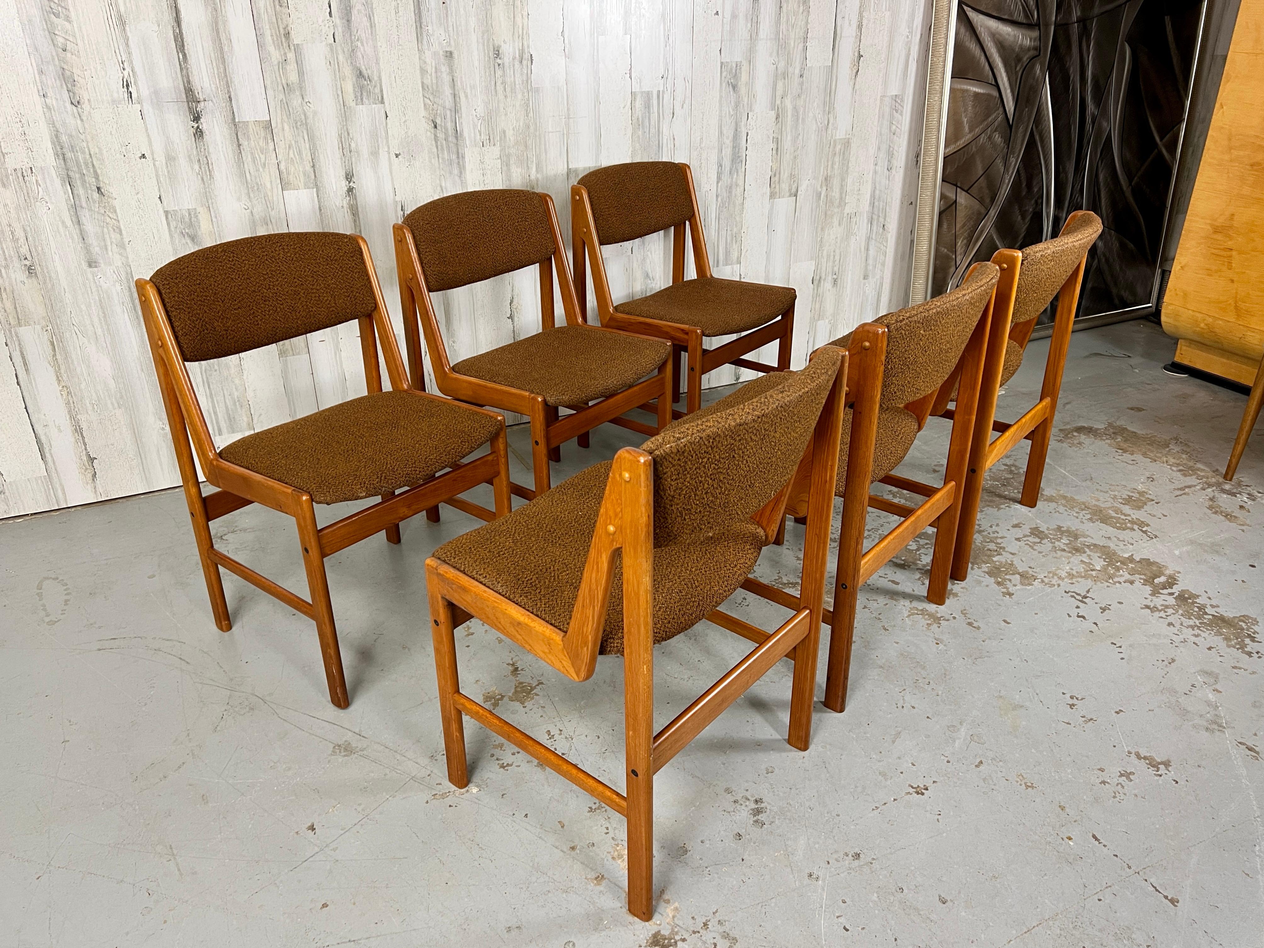Danish Modern Dining Chairs by Artfurn, Denmark For Sale 13