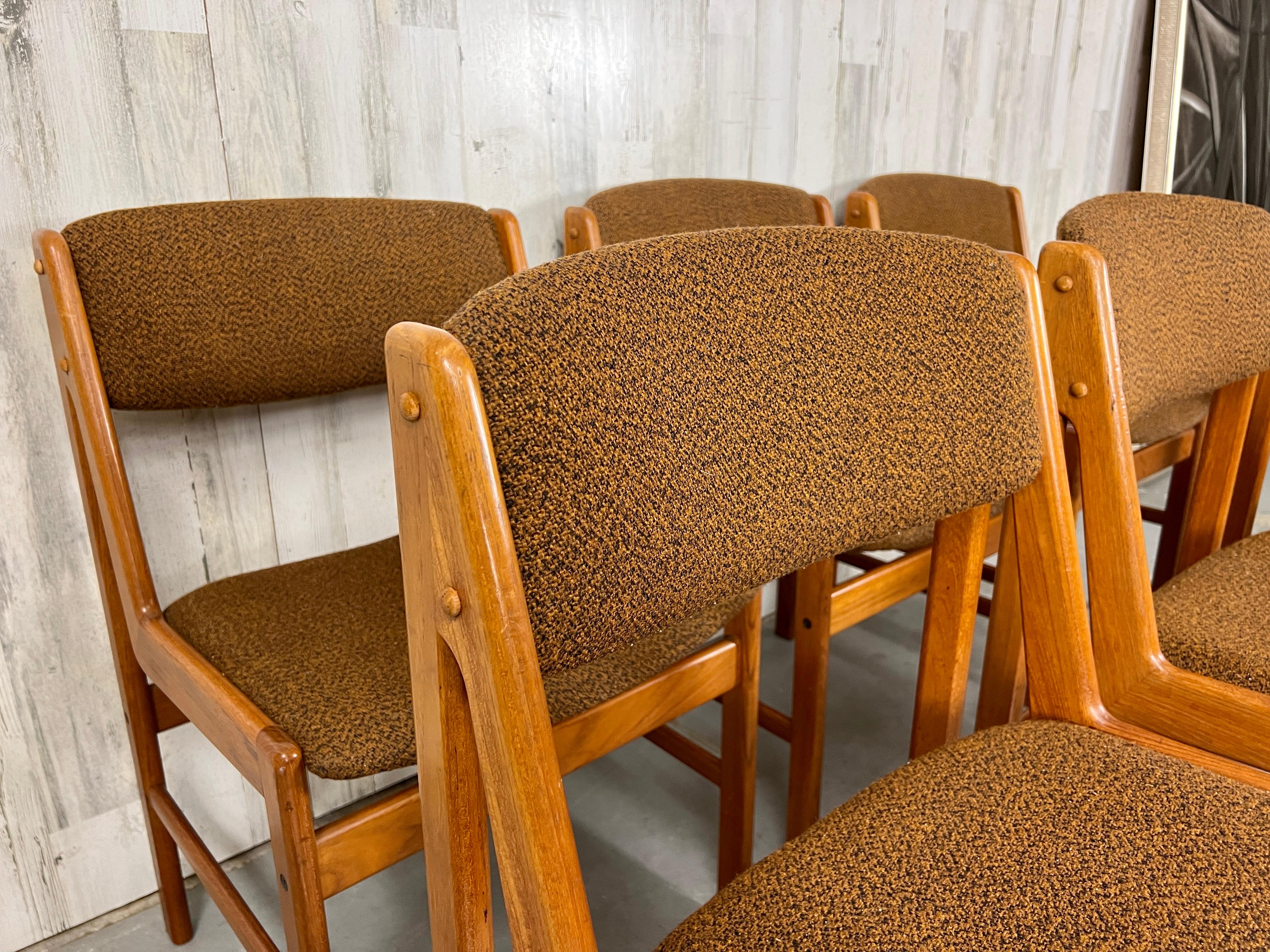 20th Century Danish Modern Dining Chairs by Artfurn, Denmark For Sale