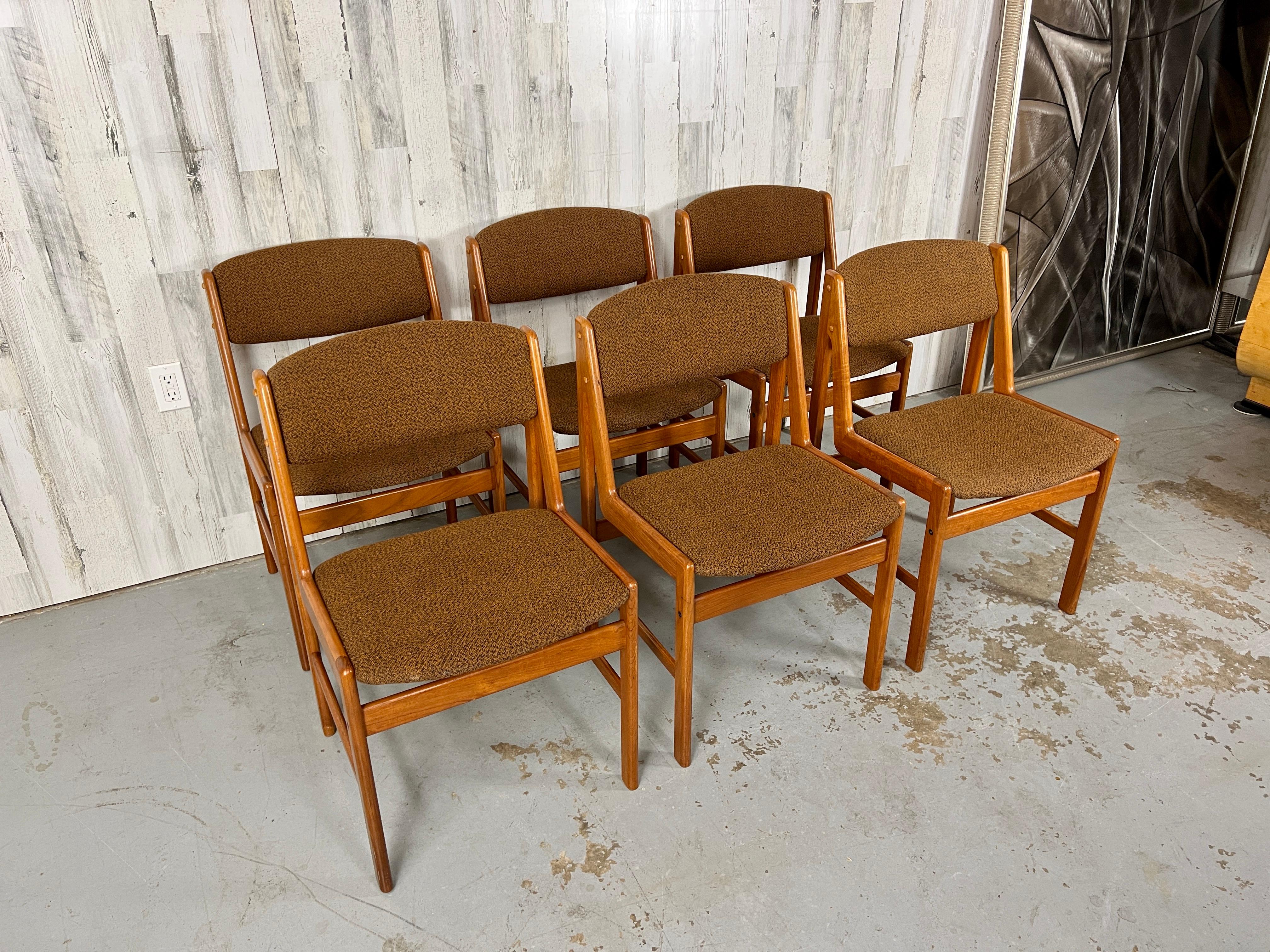 Danish Modern Dining Chairs by Artfurn, Denmark For Sale 1