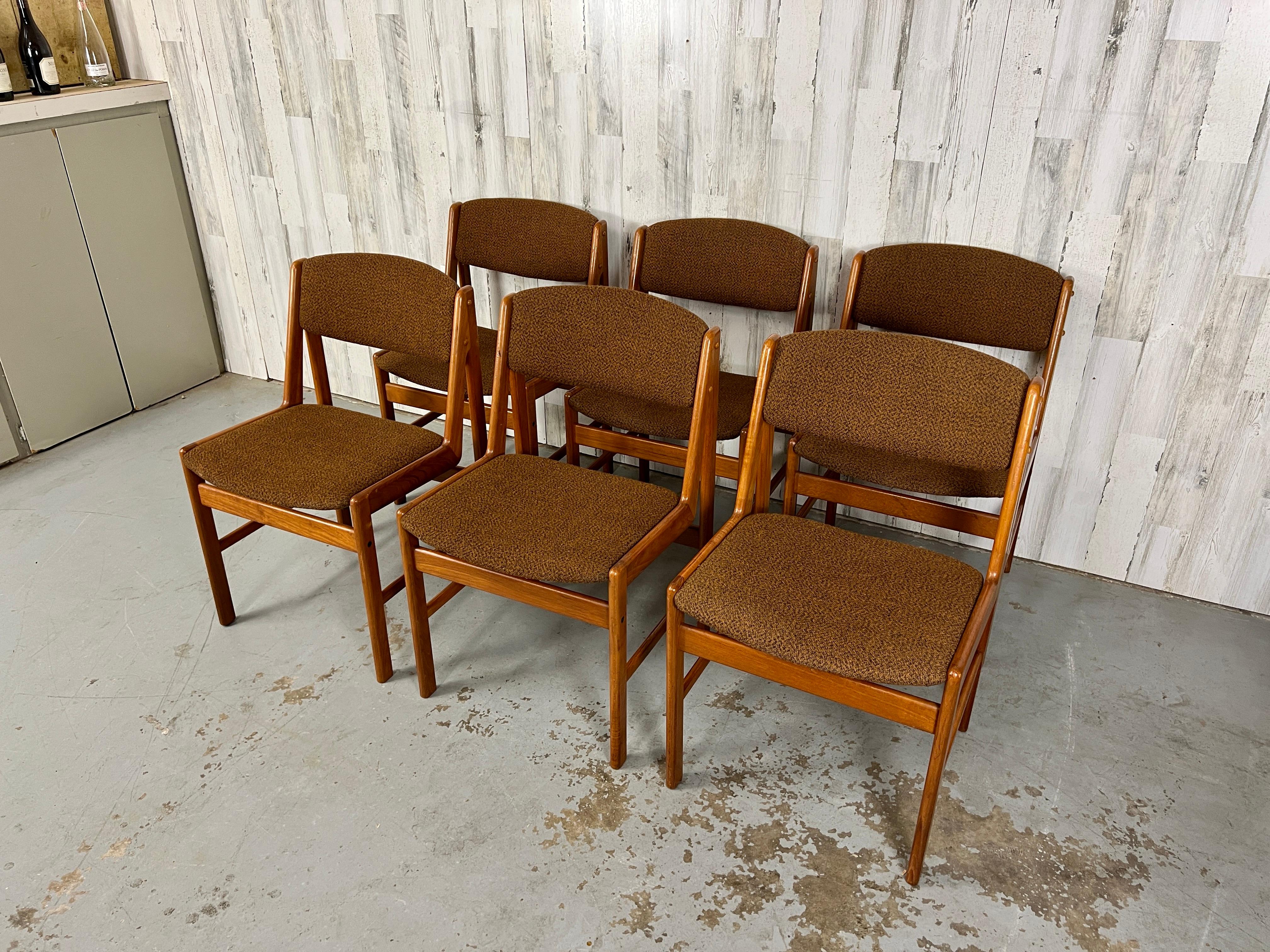 Danish Modern Dining Chairs by Artfurn, Denmark For Sale 2